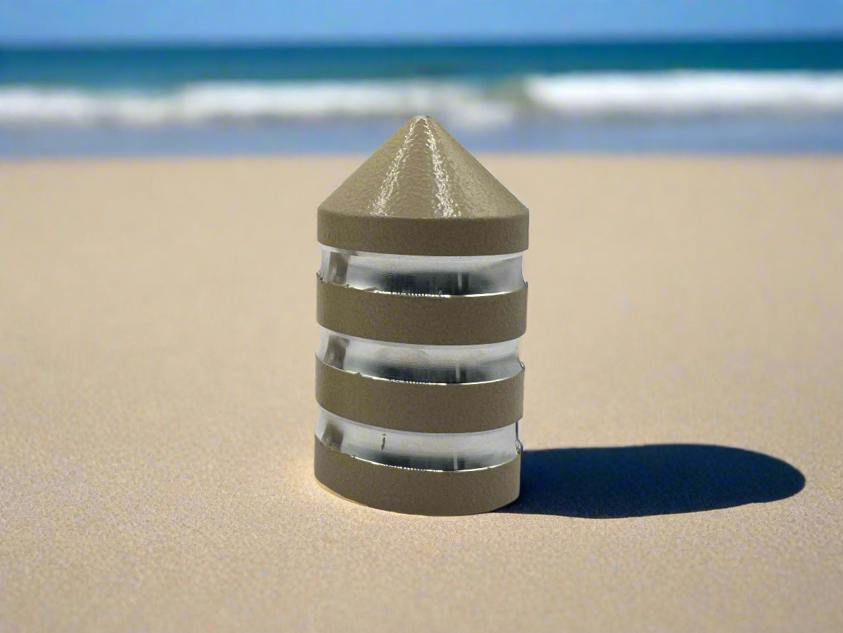 Billet Magnet Base Caps by Marshin Whips