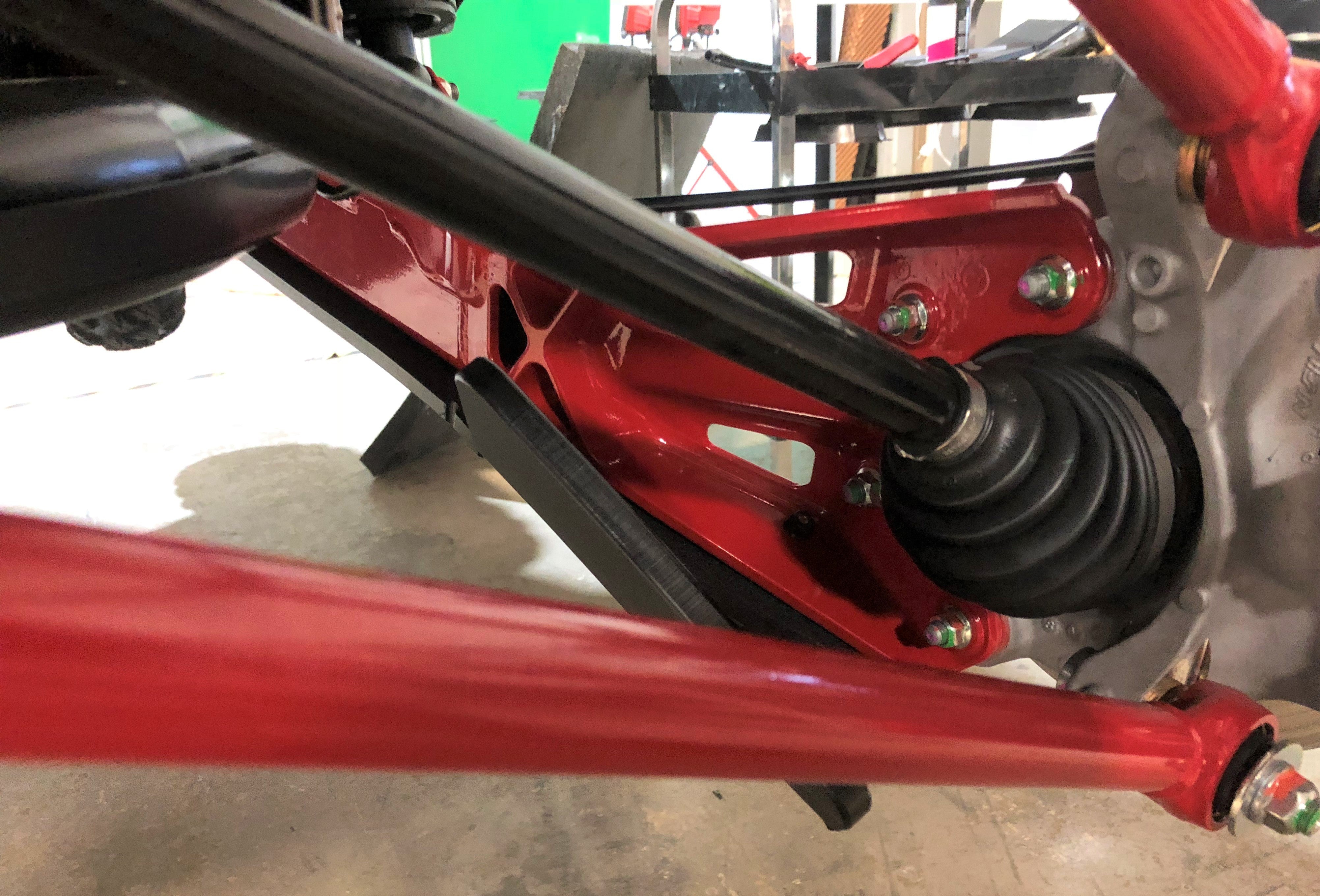 Trail Armor Honda Talon 1000X, Talon 1000X Fox Live Valve, Talon 1000X-4, Talon 1000 X-4 Fox Live Valve, Talon 1000 XS, Talon 1000 XS Fox Live Valve, Talon 1000 XS-4 and Talon 1000 XS-4 Fox Live Valve Trailing Arm Guards