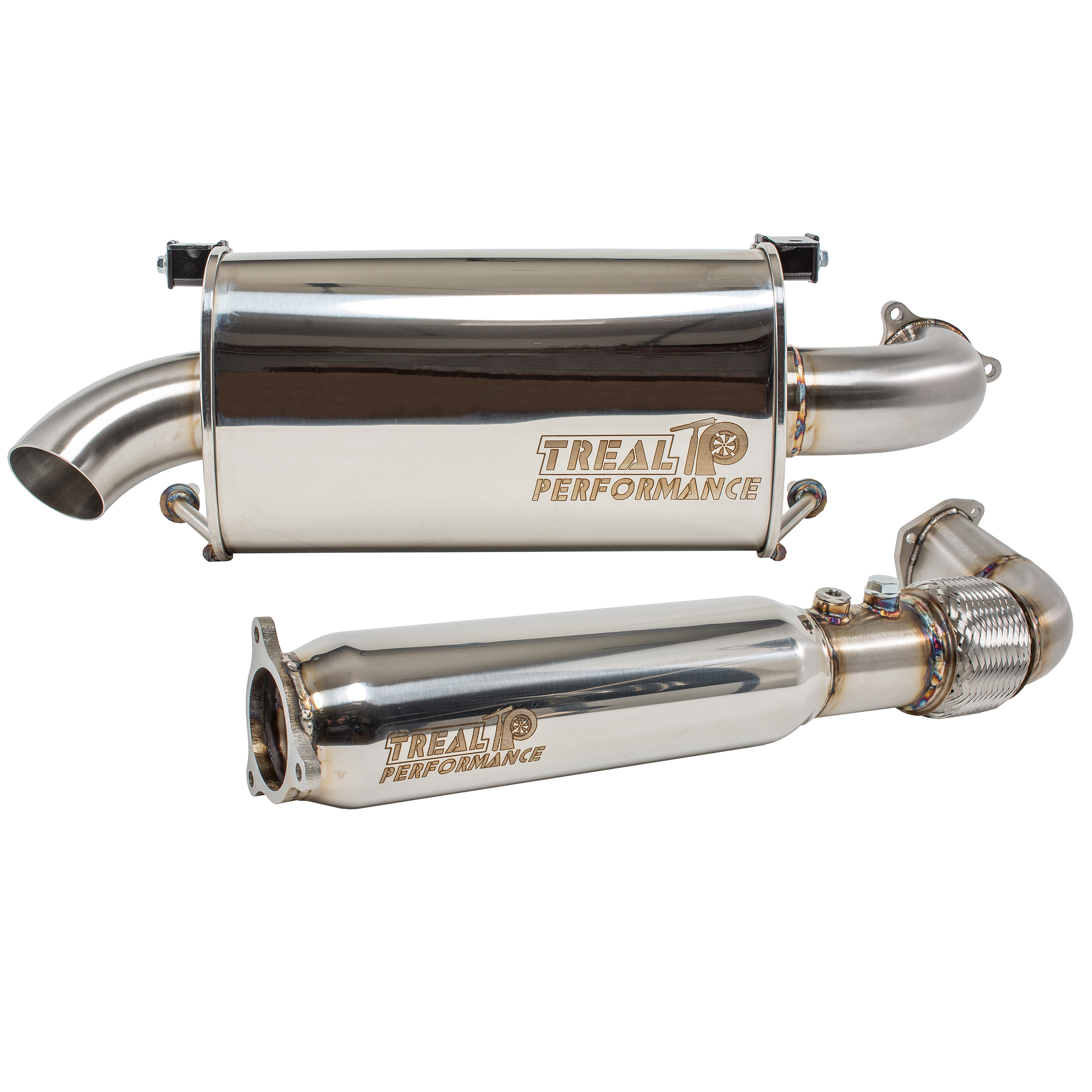 Treal Performance | 2020-2026 Polaris RZR Pro XP / Turbo R "Slip On" Exhaust System