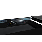 BoxoUSA Pro Series | Loaded 35" 3-Drawer Slide-Top Service Cart Tool Box 35SBM-BK-R