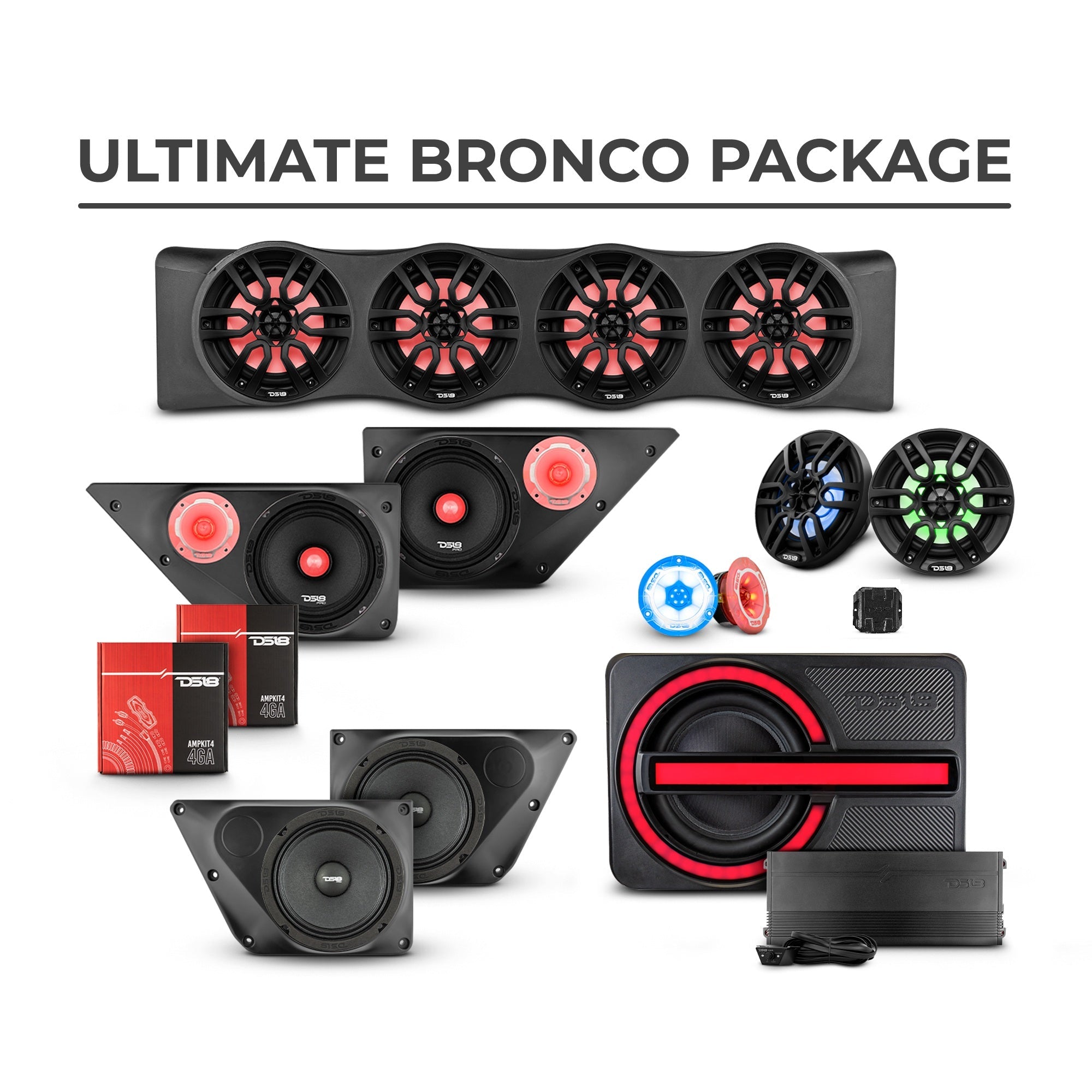Ultimate Bronco Audio Package