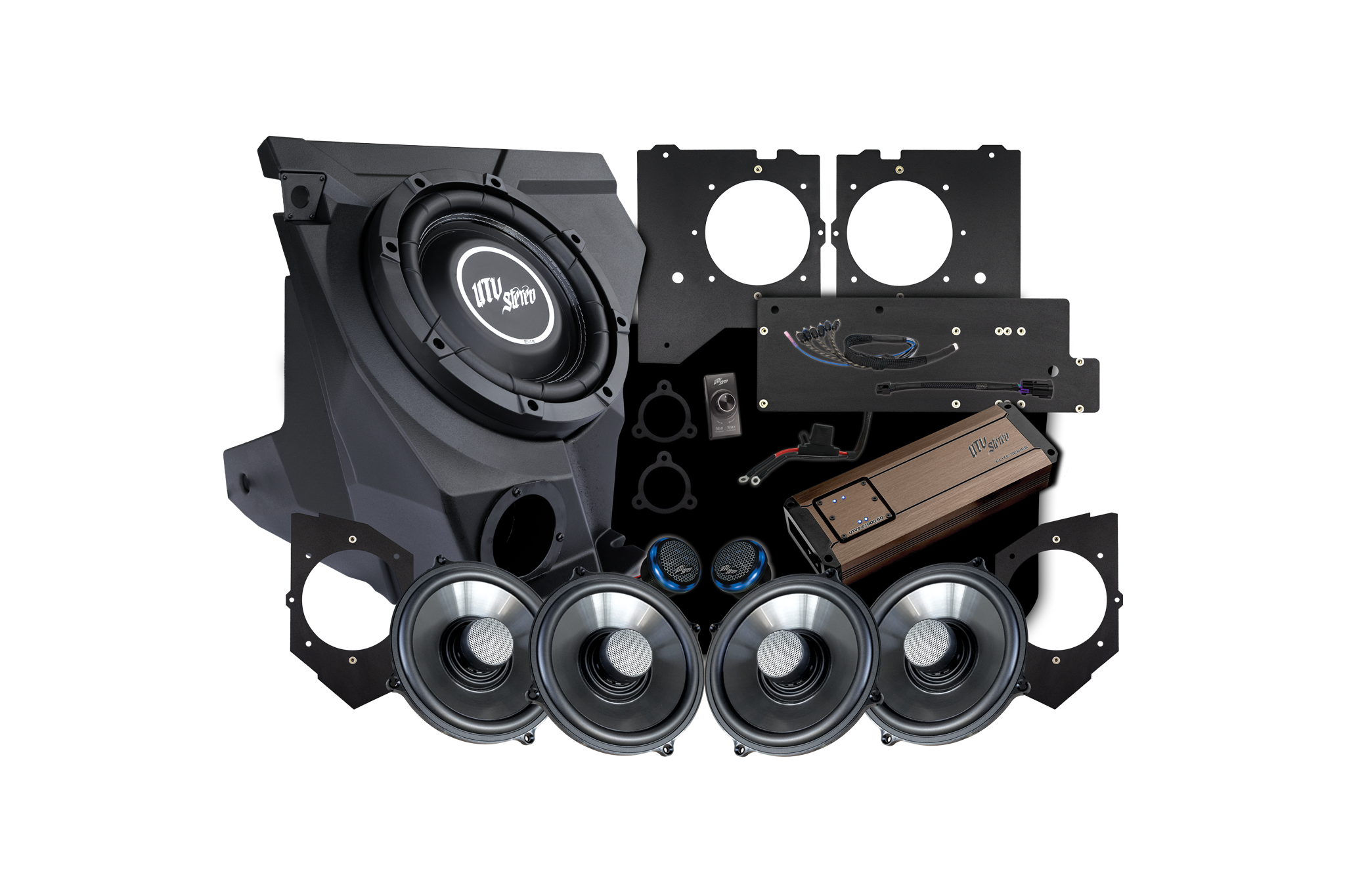 KAWASAKI® TERYX H2 GARMIN TREAD® Signature Stage 6 Stereo Kit | UTVS-H2-GRM-S6