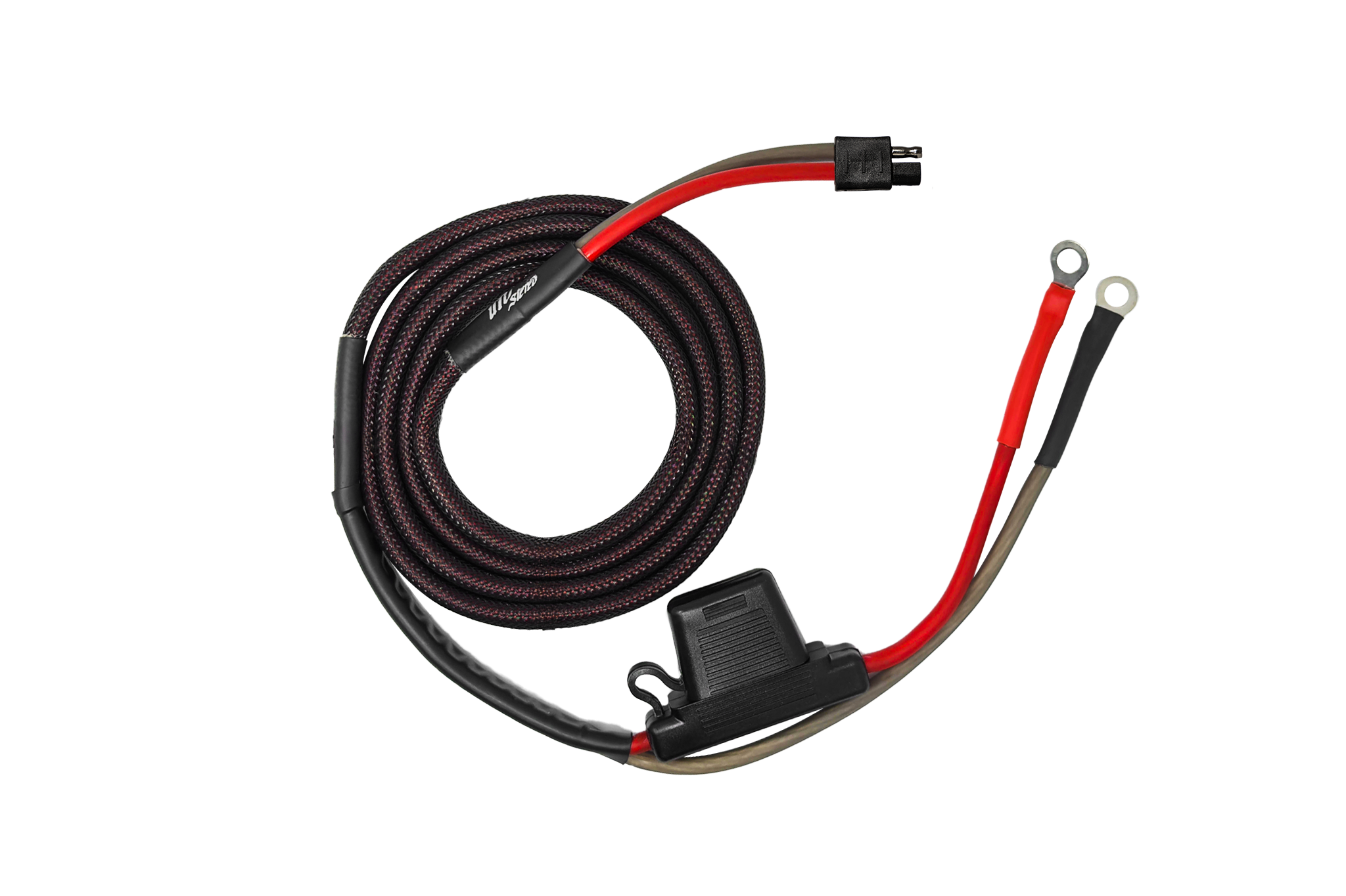 86" Power Harness for Amplifier Installation - 80Amp Fused | UTVS-HRN-AMP-PWR-86