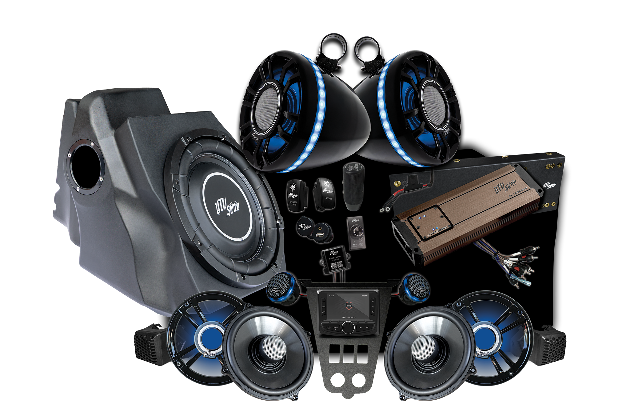 2025+ RZR® Pro Series Elite Stage 6 Stereo Kit | UTVS-PRO2-S6-E