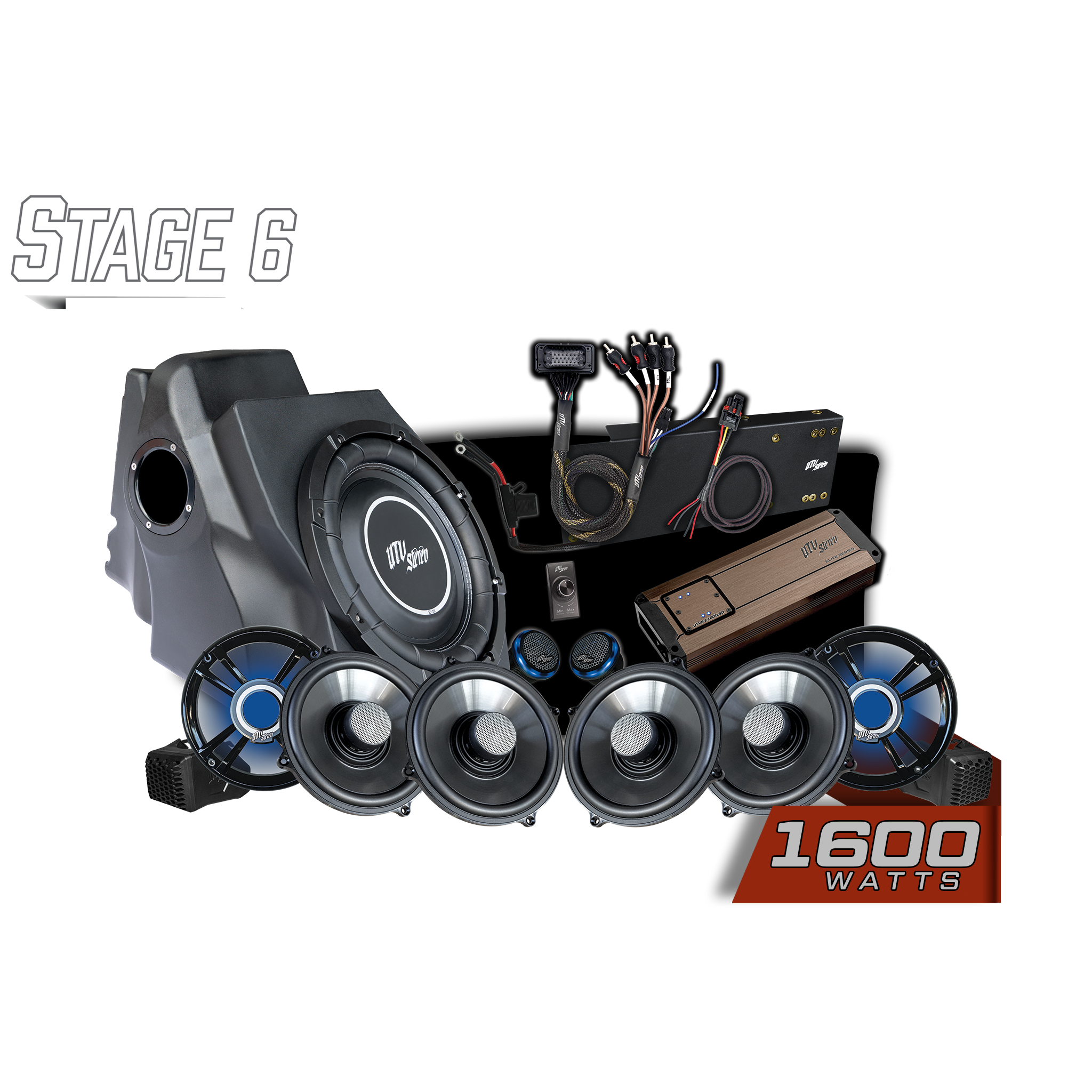2025+ RZR® Pro Series Ride Command® Stage 6 Stereo Kit | UTVS-PRO2-S6-RC