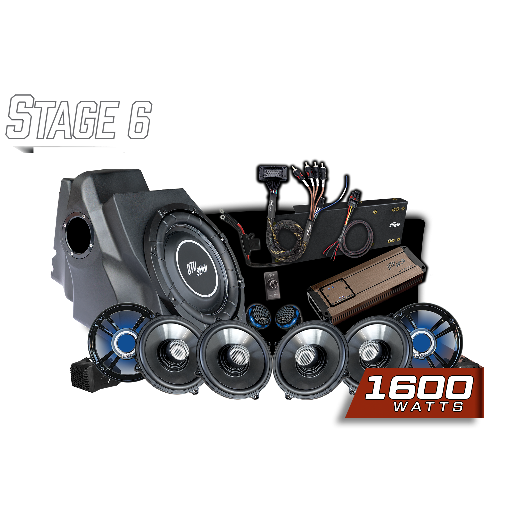 2025+ RZR® Pro Series Ride Command® Stage 6 Stereo Kit | UTVS-PRO2-S6-RC