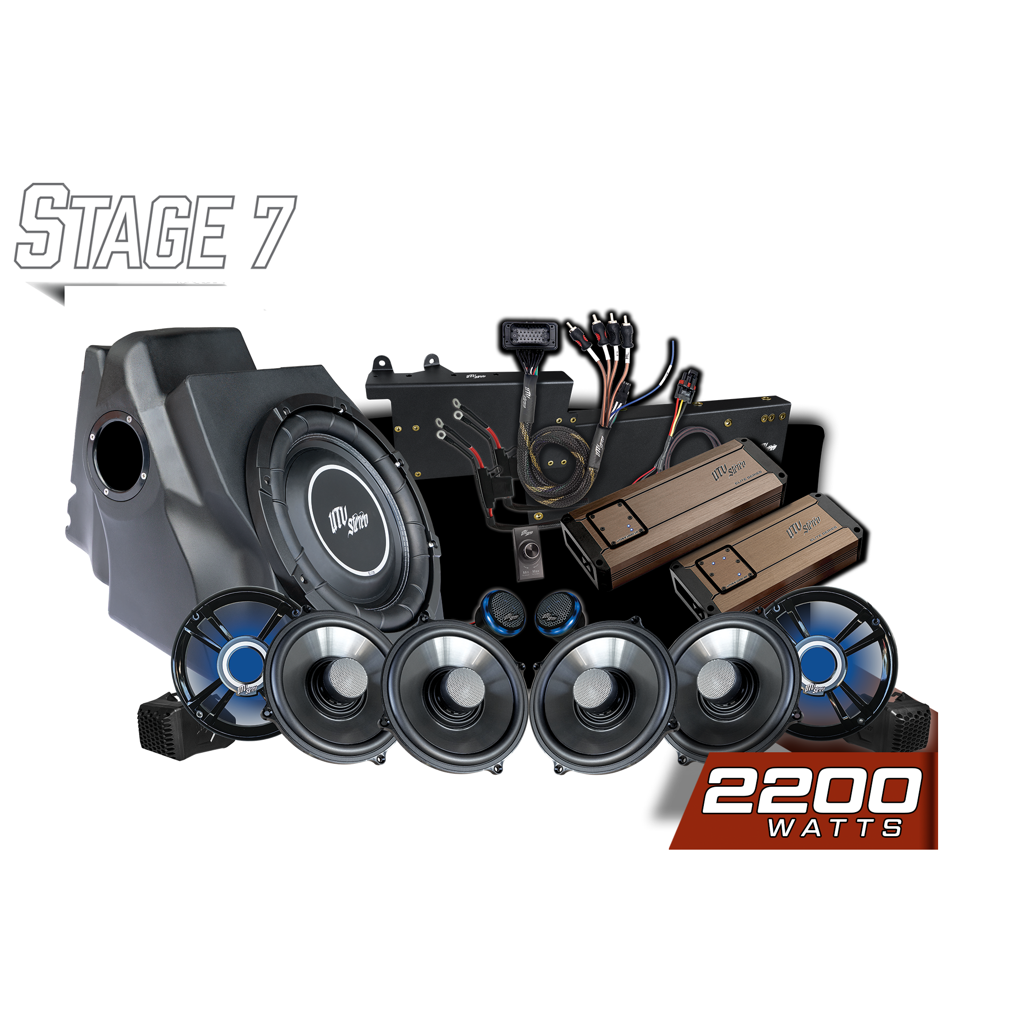 2025+ RZR® Pro Series Ride Command® Stage 7 Stereo Kit | UTVS-PRO2-S7-RC