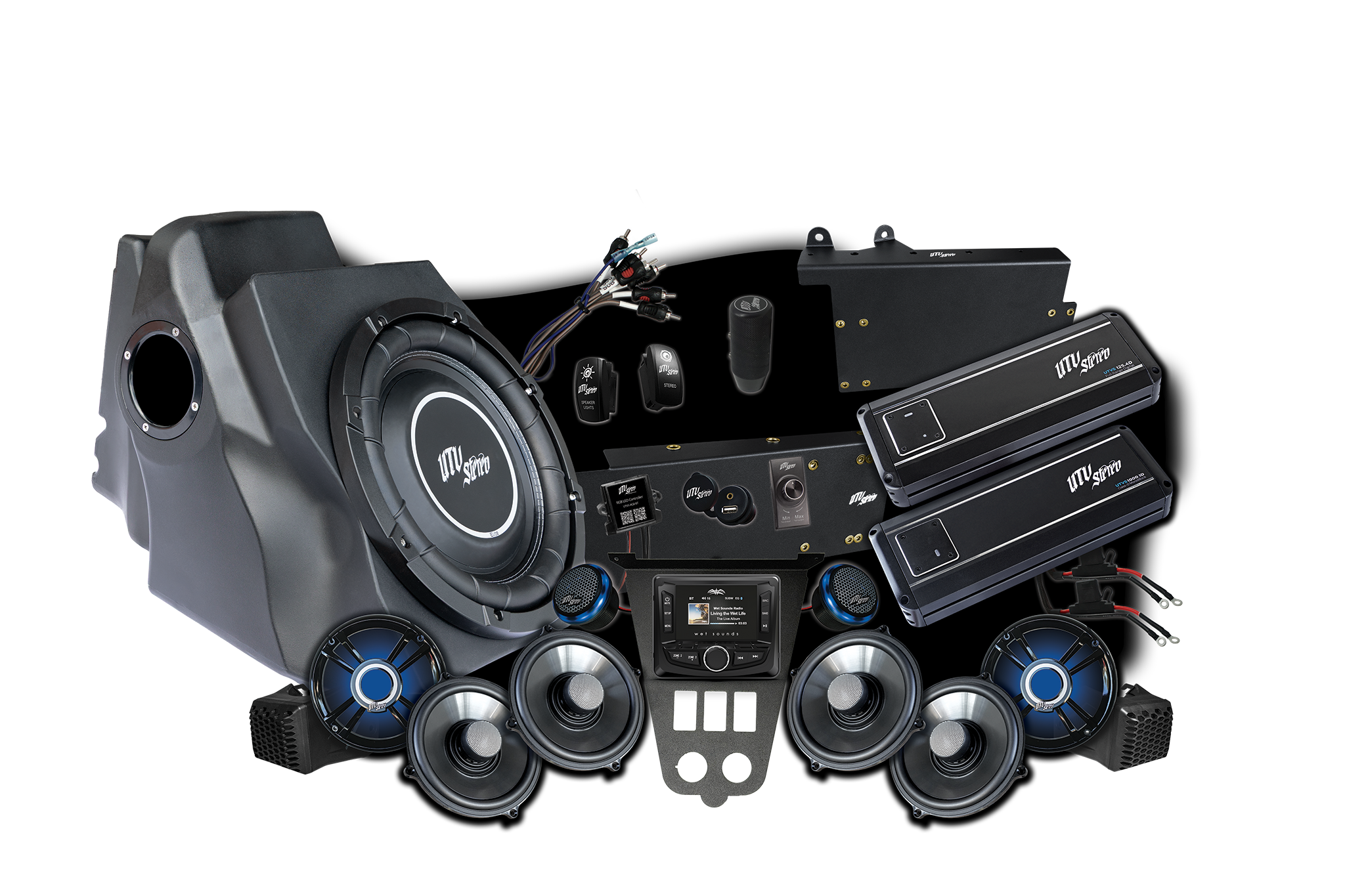 2025+ RZR® Pro Series Signature Stage 7 Stereo Kit | UTVS-PRO2-S7-S