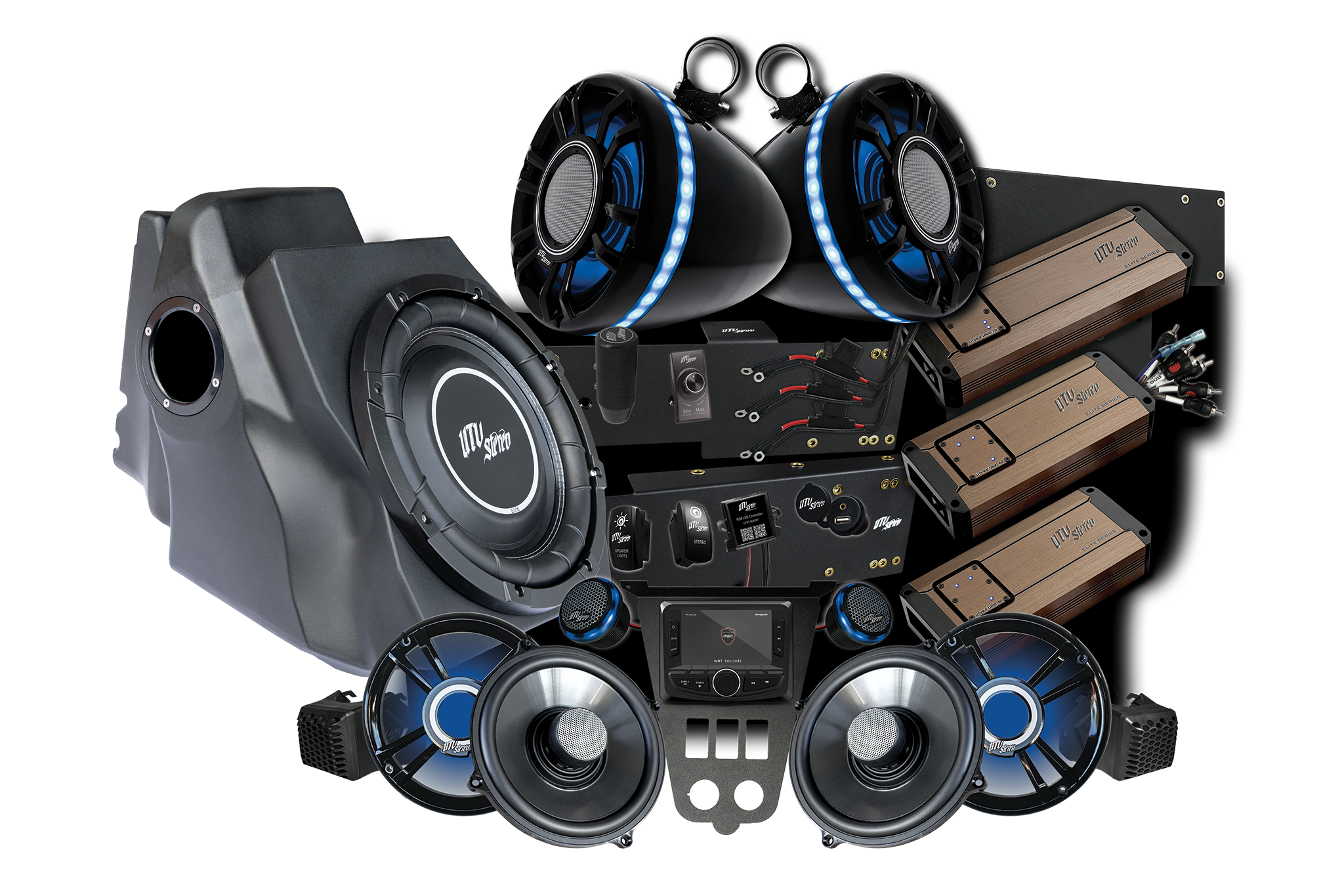 2025+ RZR® Pro Series Elite Stage 8 Stereo Kit | UTVS-PRO2-S8-E