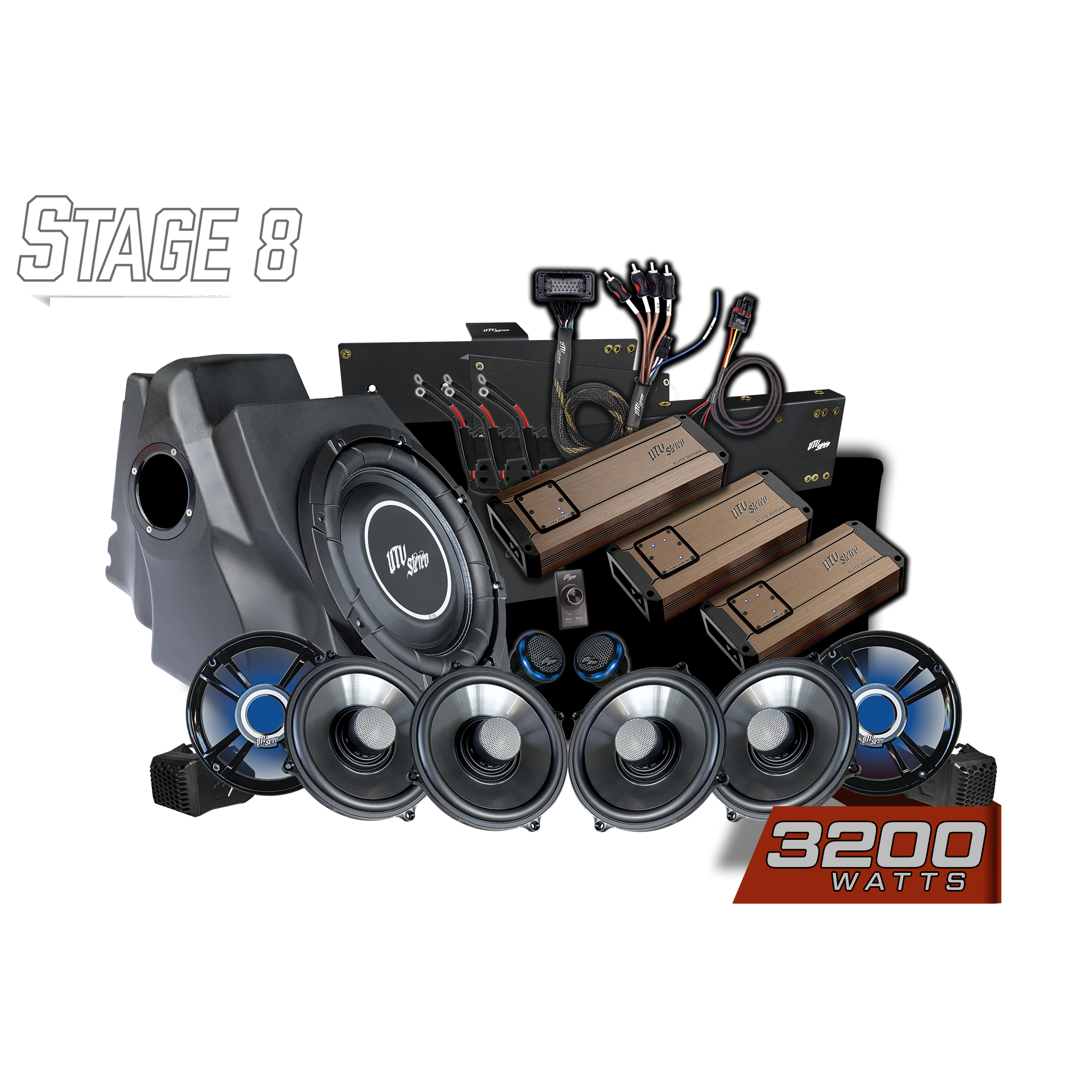 2025+ RZR® Pro Series Ride Command® Stage 8 Stereo Kit | UTVS-PRO2-S8-RC