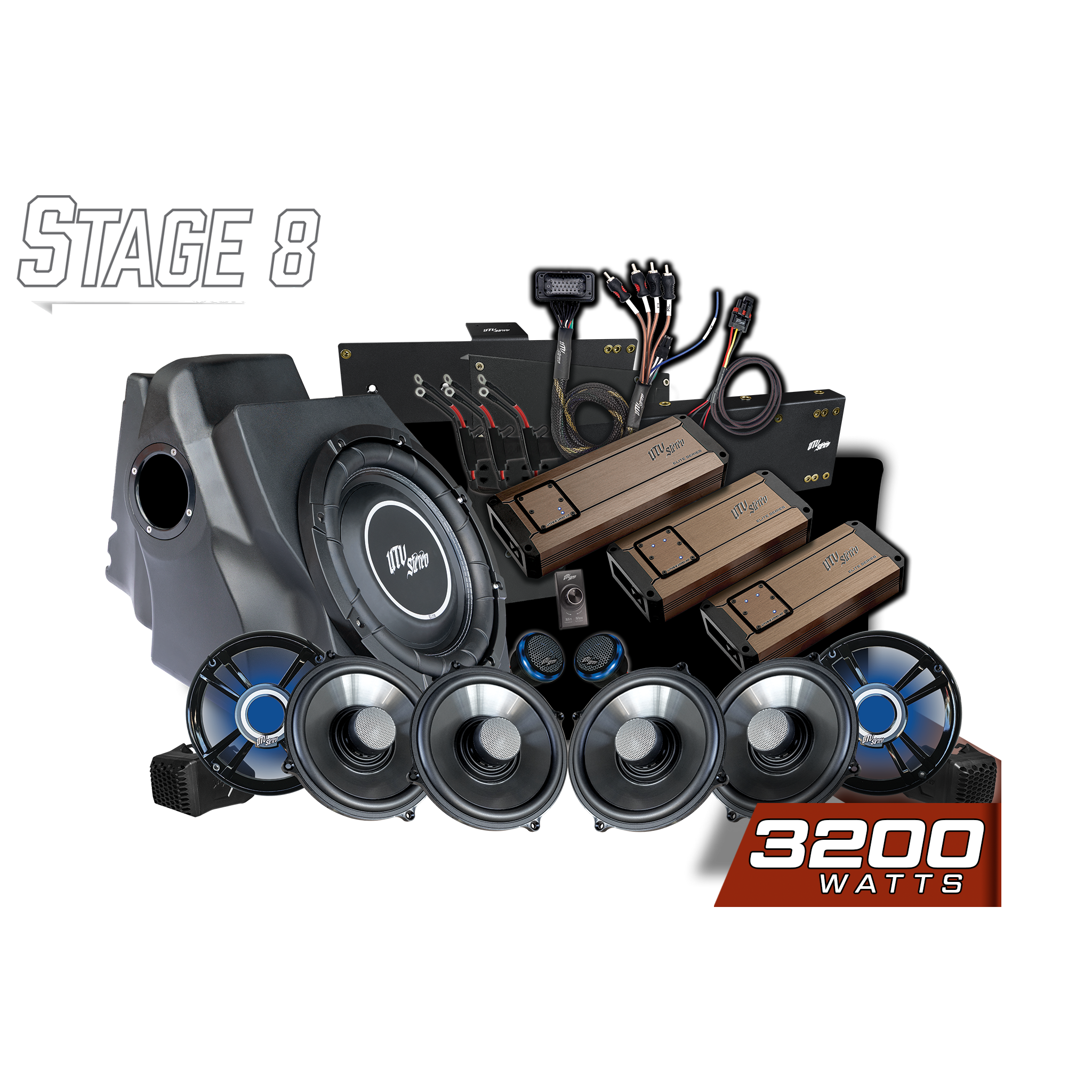 2025+ RZR® Pro Series Ride Command® Stage 8 Stereo Kit | UTVS-PRO2-S8-RC