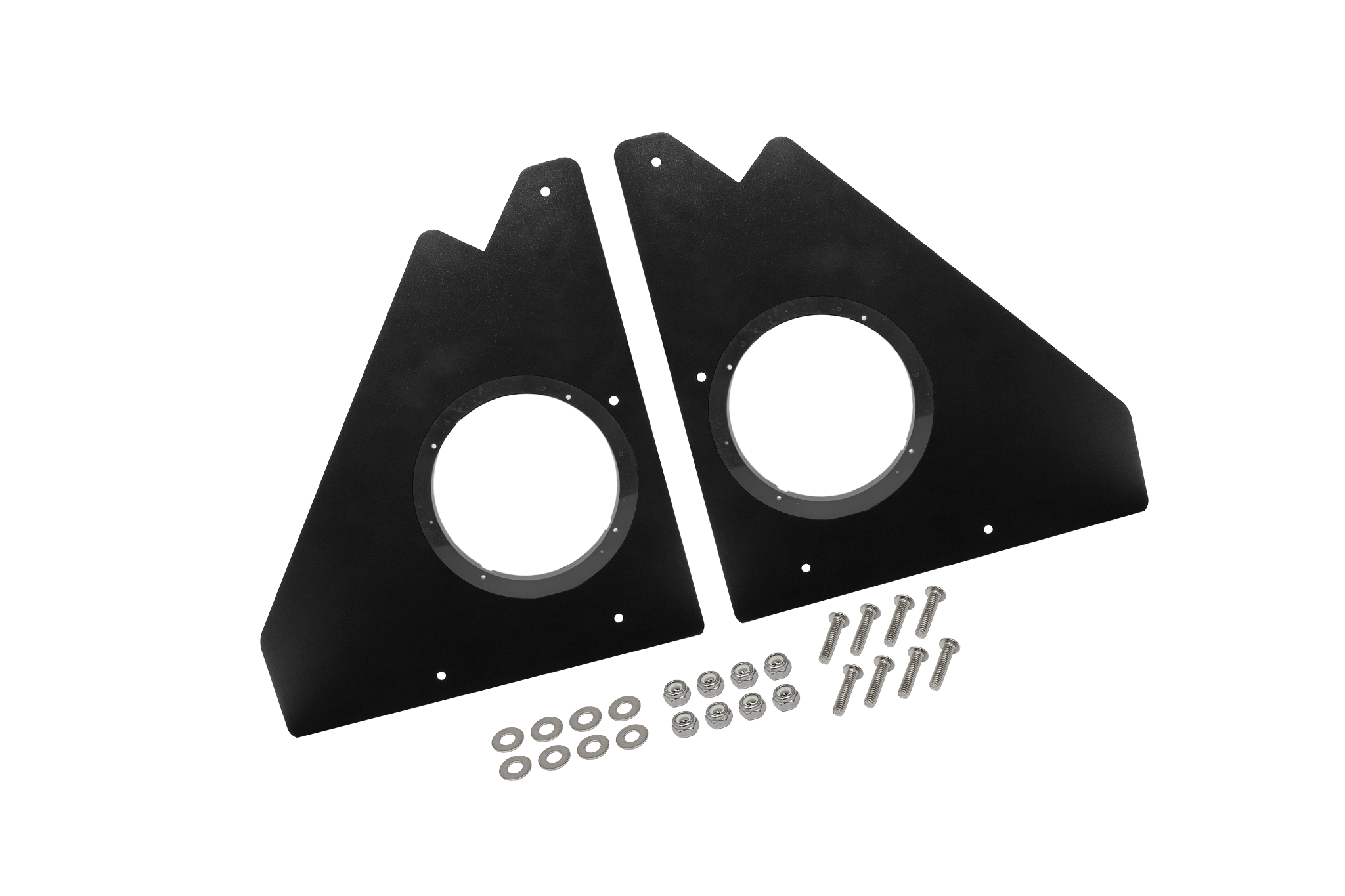 Polaris® Ranger 1500 Rear Overhead Speaker Adapters (Pair) | UTVS-RNG-OSA-REAR