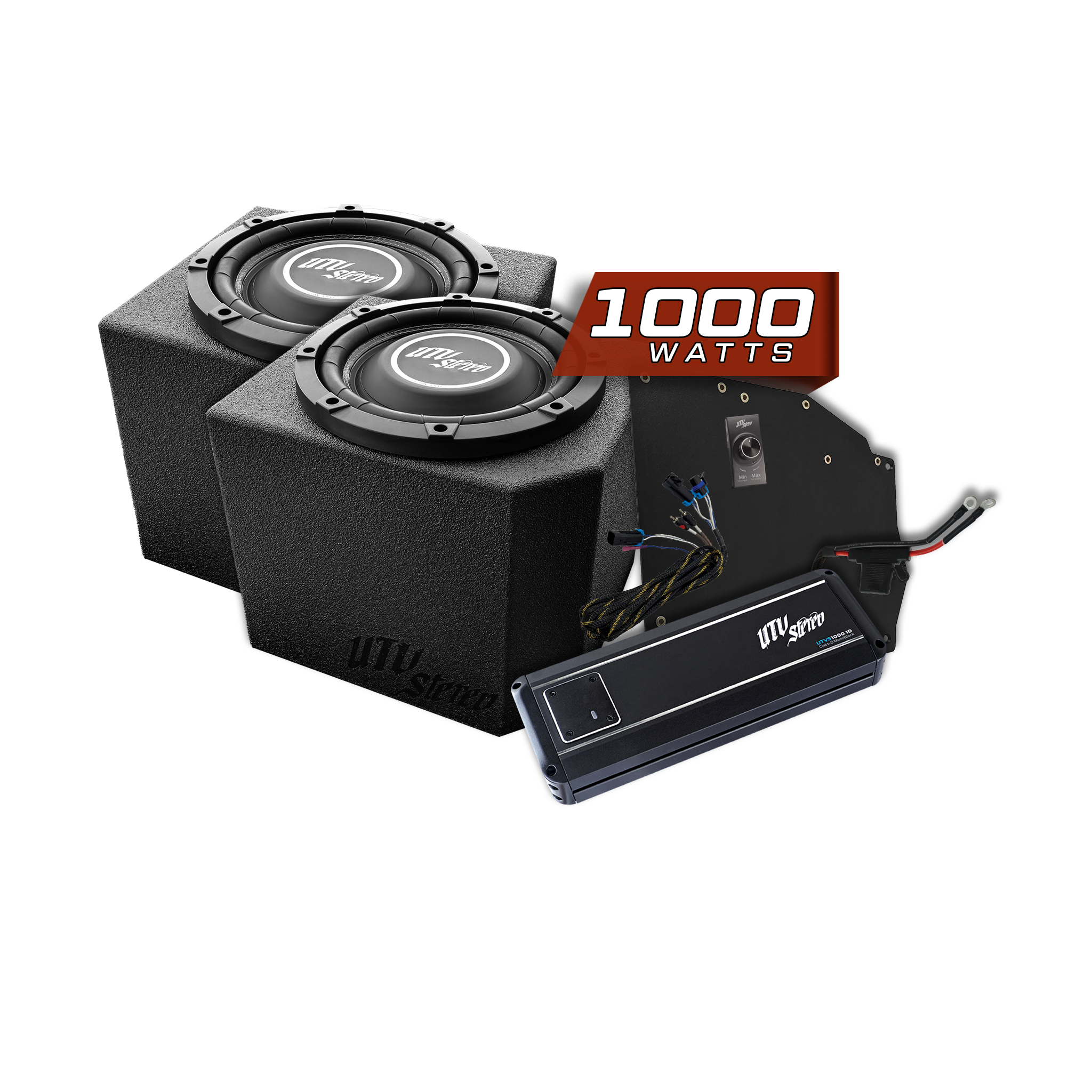 Polaris® Ranger 1000W Dual 10" Subwoofer Kit | UTVS-RNG-SUB-1000-2