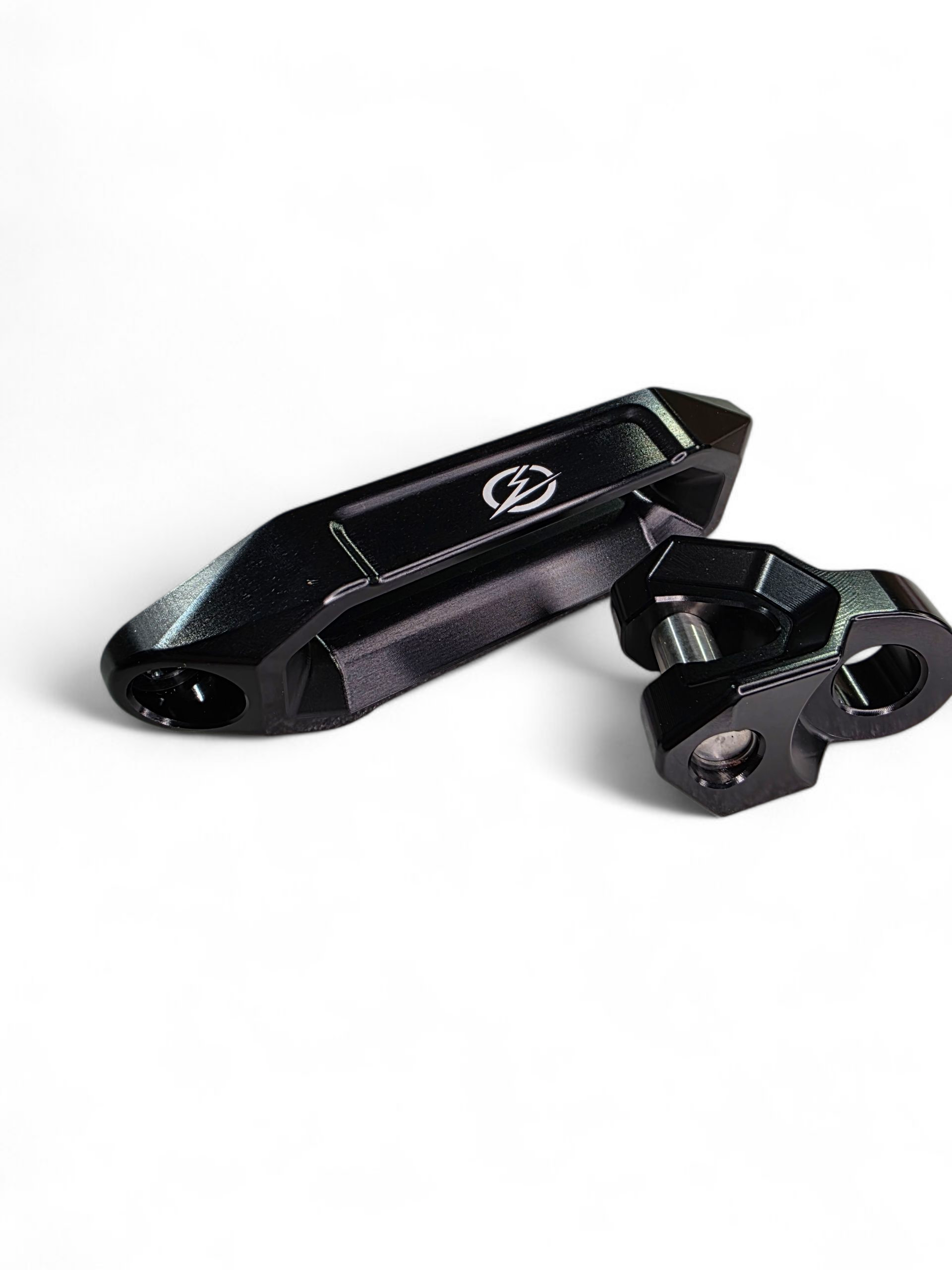 Elektric Offroad Designs UTV Winch Fairlead and Hook (Black)