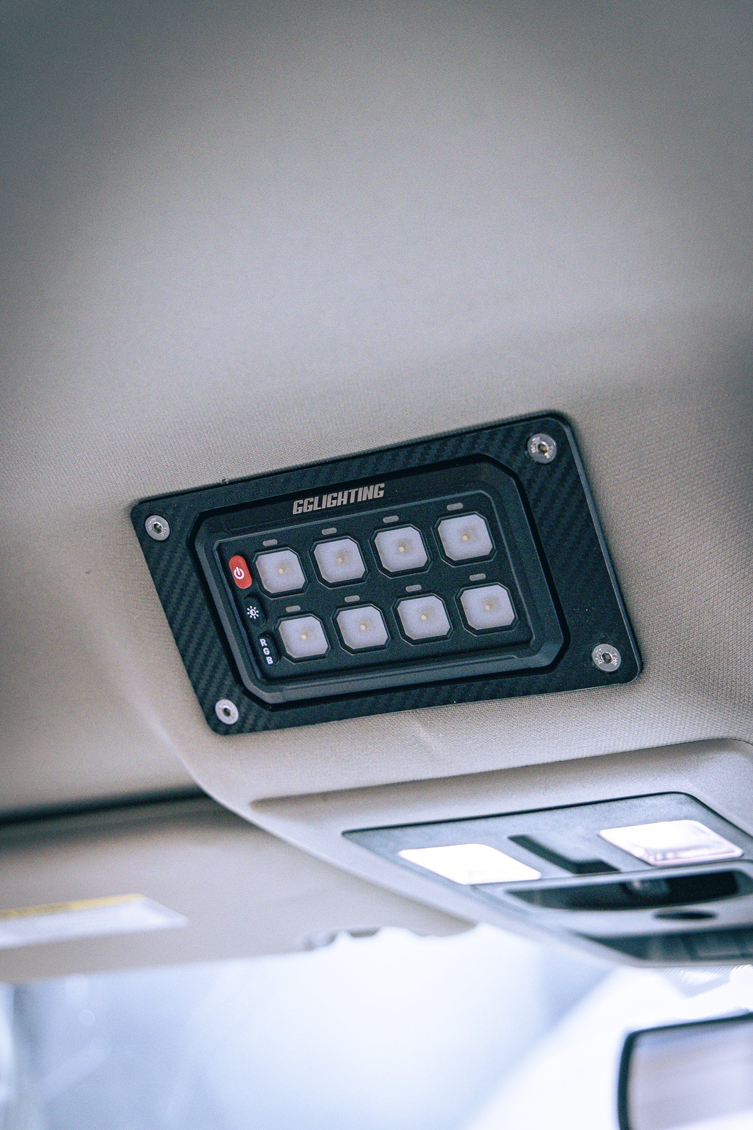 Universal UTV & Truck Switch Panel Mount – Fits Auxbeam, GG Lighting, Infinite Offroad & More