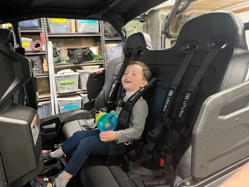 Yamaha Wolverine X4 Rear Bench Seat (2018-2025) W Harnesses