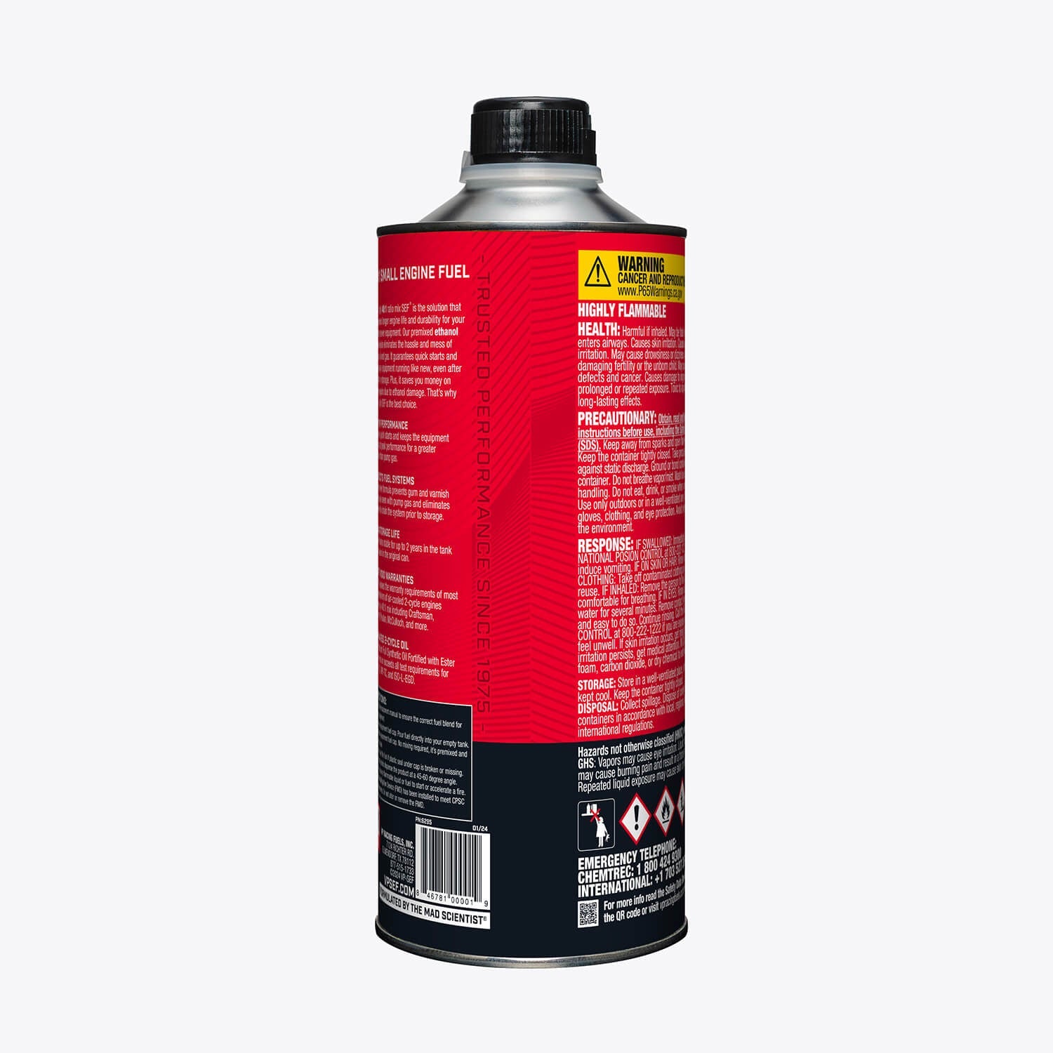VP 40:1 Fuel Mix: Premixed Ethanol-Free
