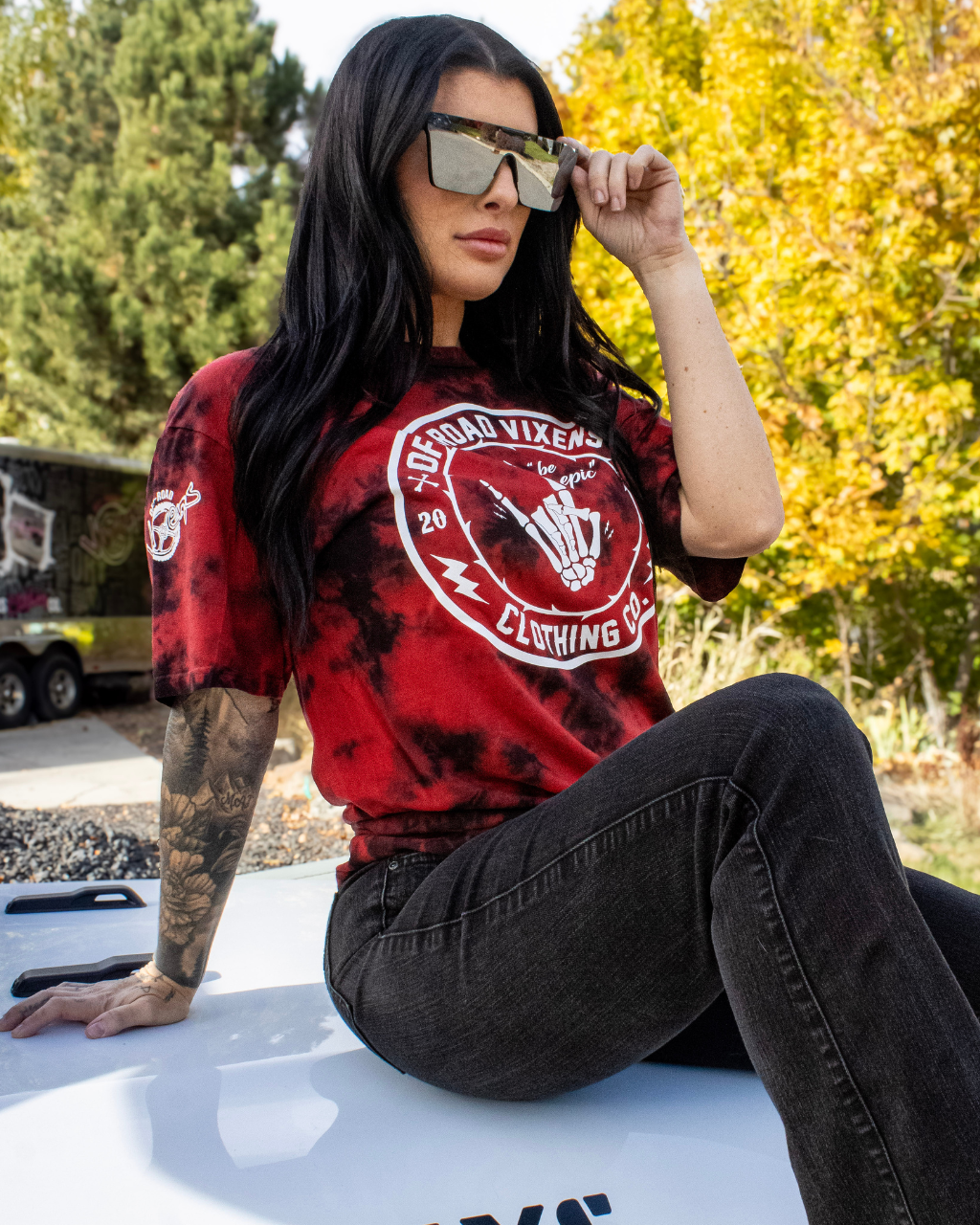 Be Epic Tie Dye Tee