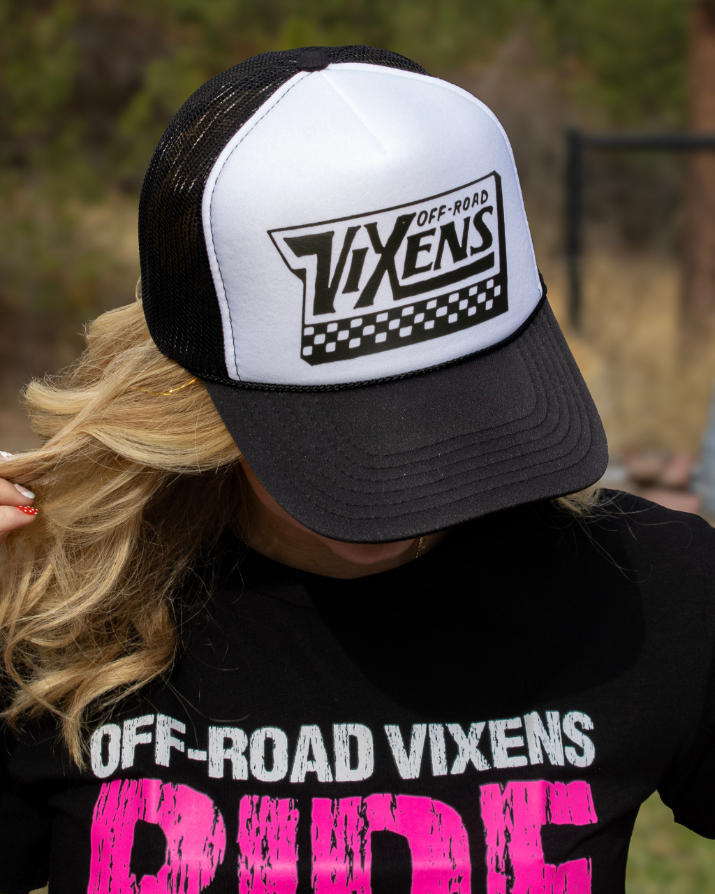 Off the Wall Foam Trucker - White/Black