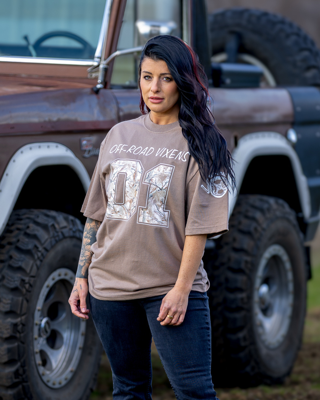 Deadwood Camo Oversized Heavyweight Tee