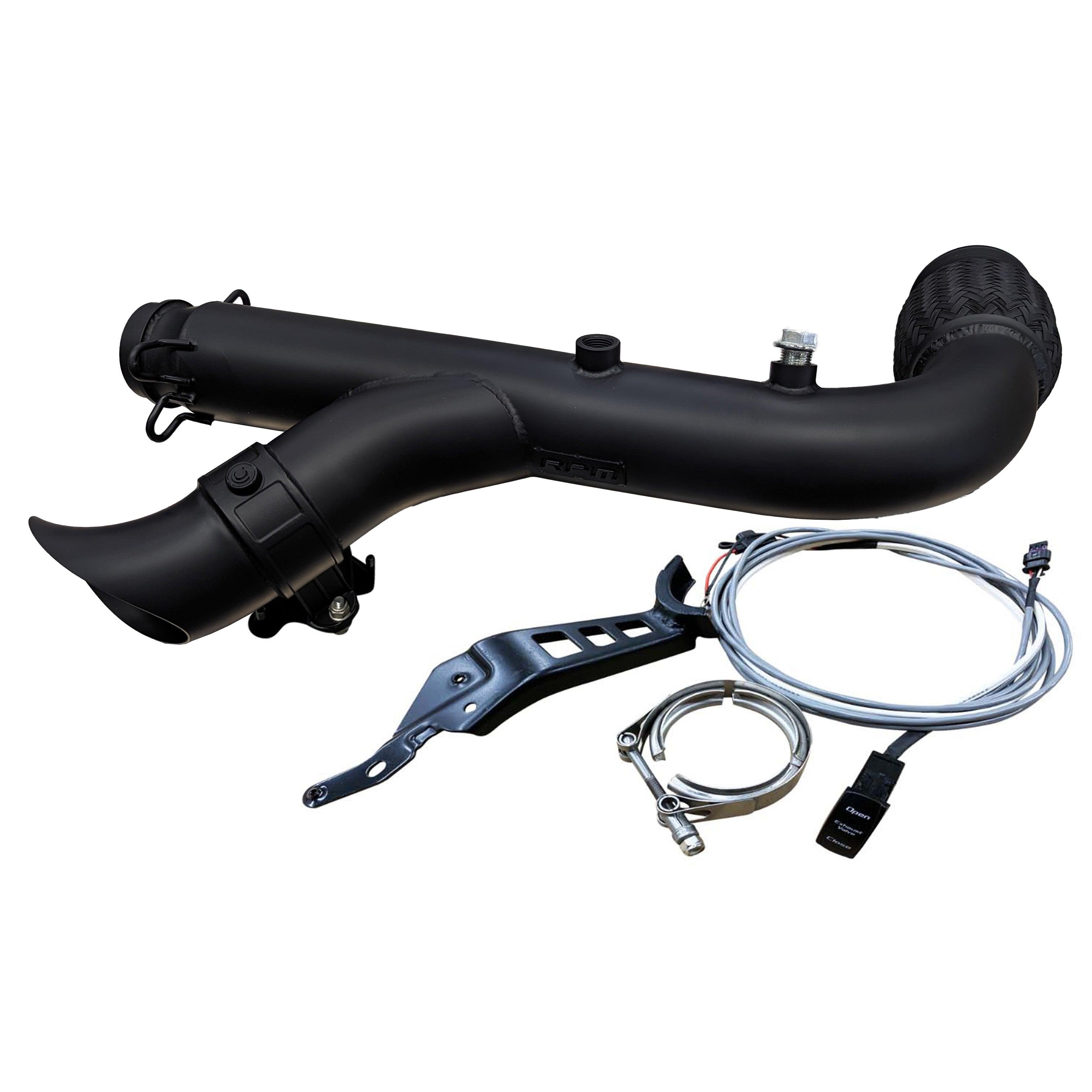 RPM SxS Can-Am X3 E-Valve 3" Electronic Dump Valve Exhaust / Mid pipe - RPM SXS