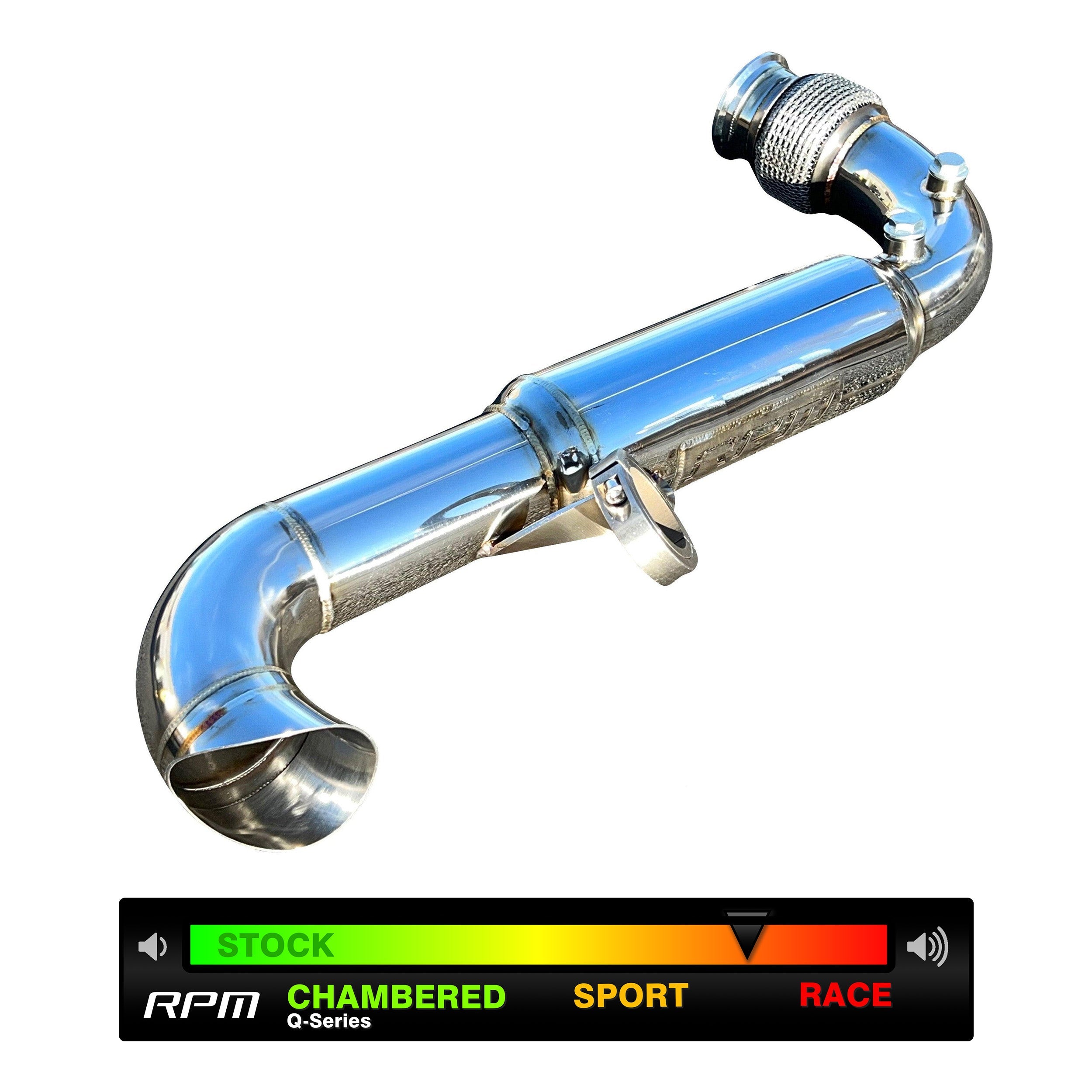 Can-Am X3 RPM Desert Series 3" Turbo Back Full Exhaust