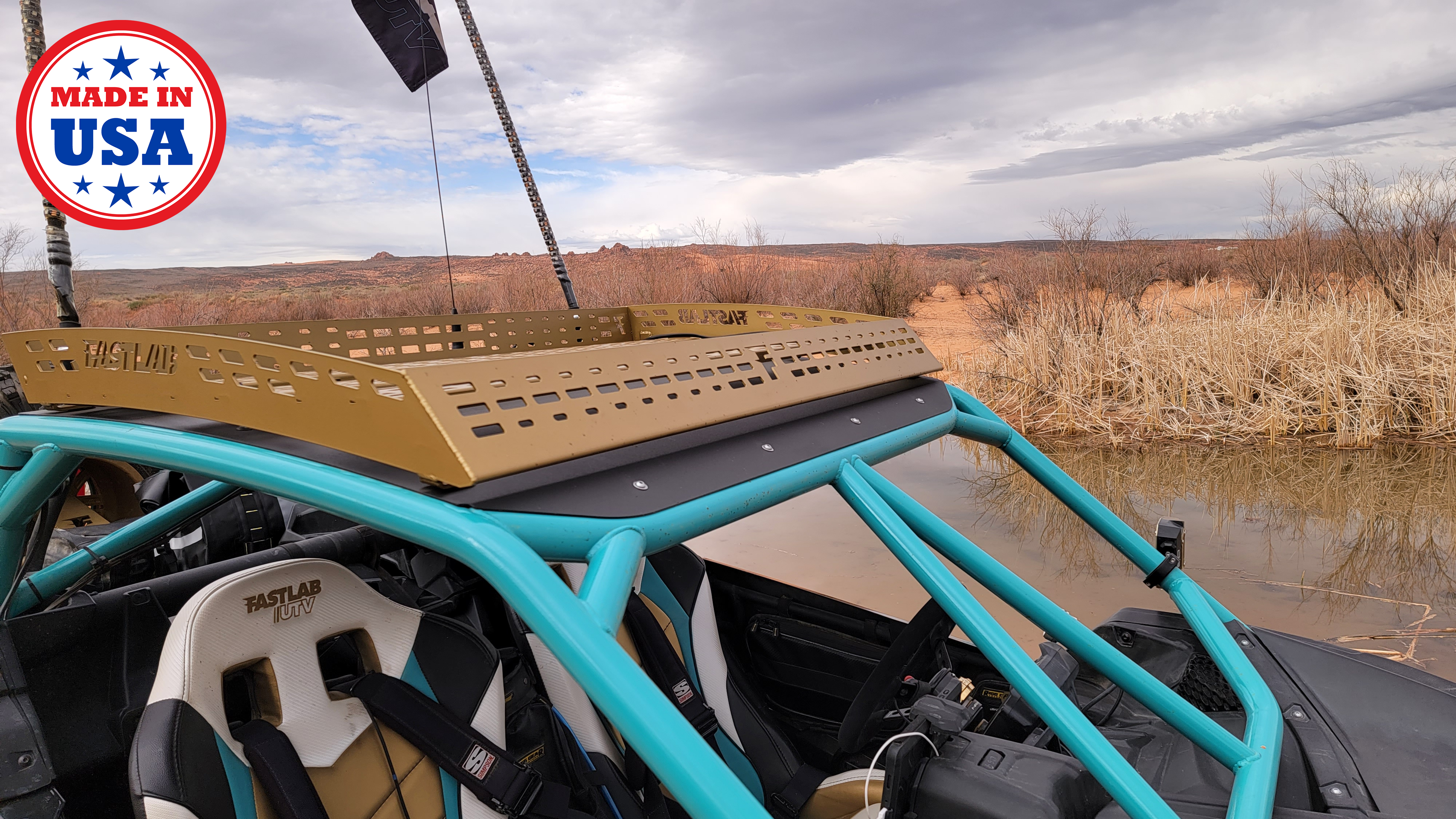 FASTLAB UTV Can-Am X3 Weld-it-Yourself Roof Rack for Radius Cage