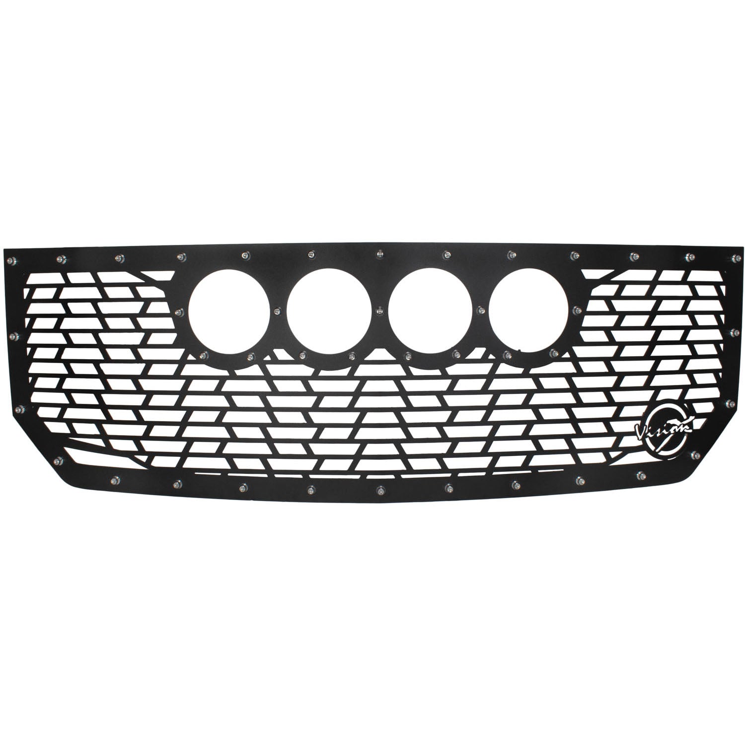 2016-2019 Chevy Silverado 1500 Grille Fits (4) 4.7" CG2 Light Cannons