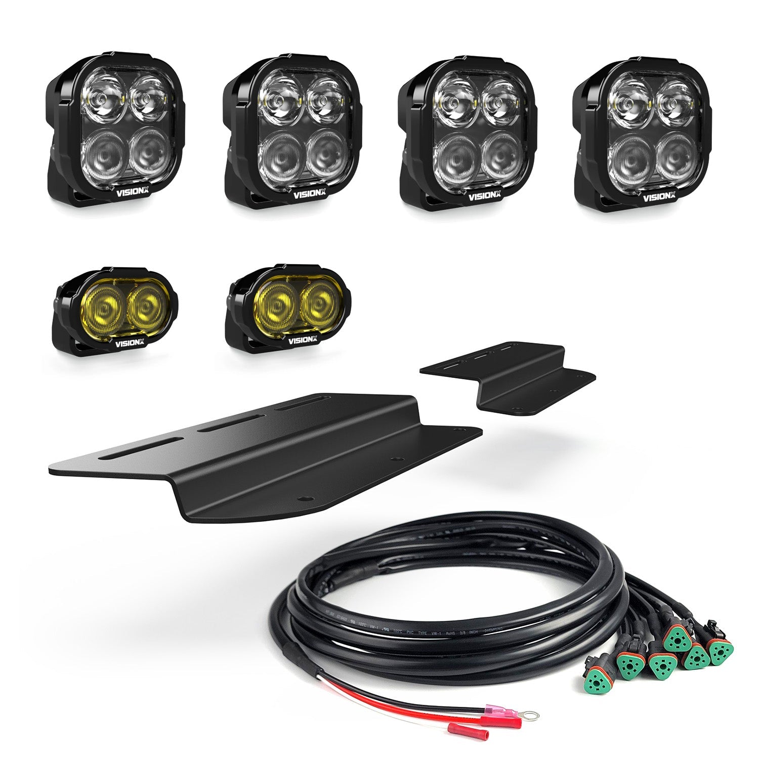 Fog Pocket LED Light Kit - Steel Bumper - Ford Bronco 2021 +