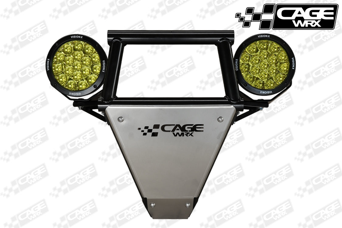 Polaris RZR Turbo S Outer Light Tabs for Cagewrx Front Bumper