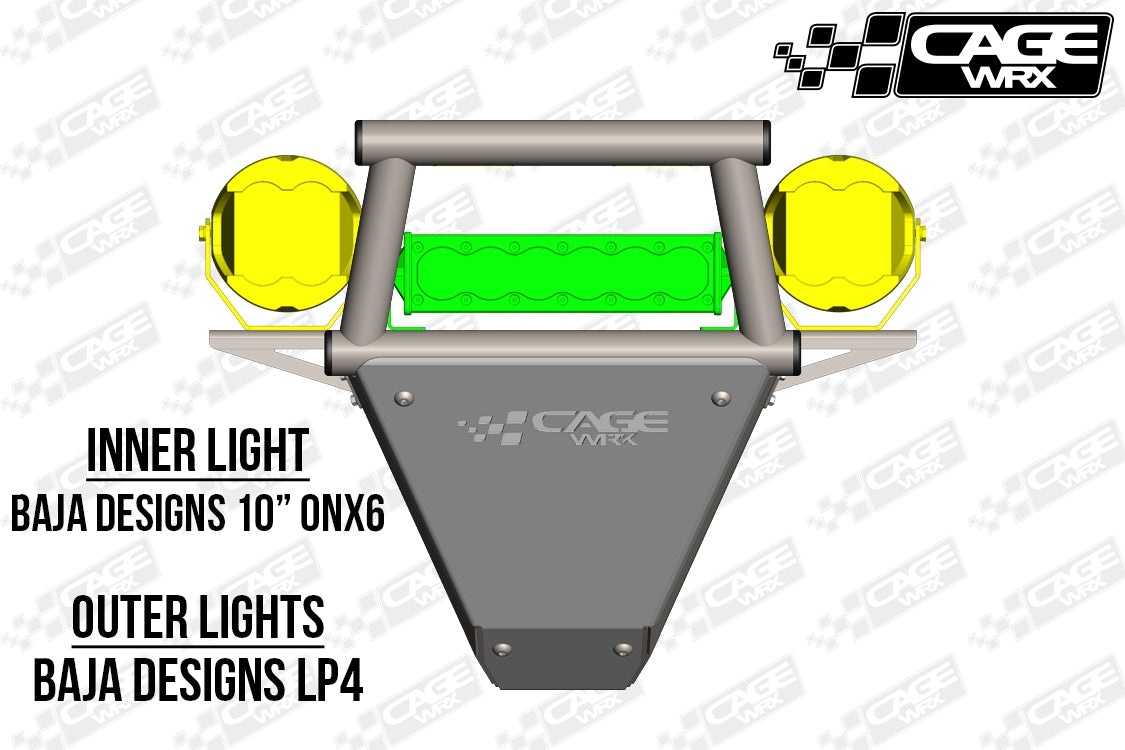 Polaris RZR Turbo S Front Bumper | Assembled