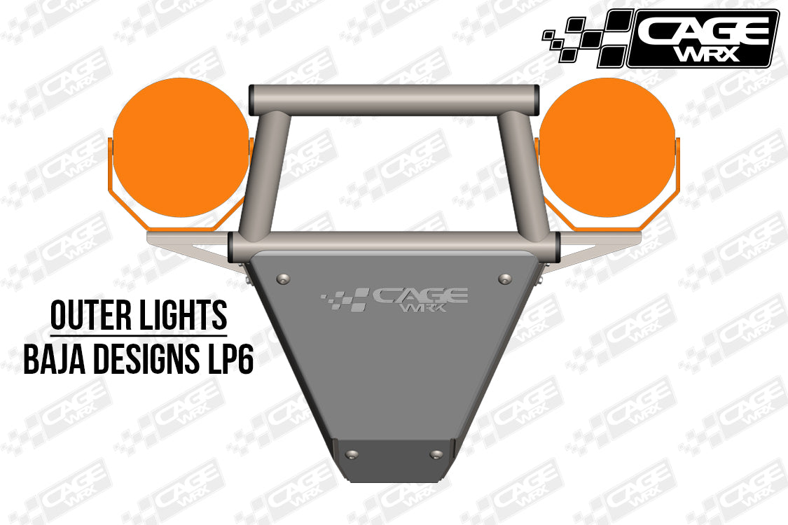 Polaris RZR Turbo S Front Bumper | Assembled
