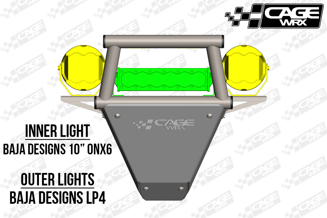 Polaris RZR Turbo S Front Bumper | Assembled