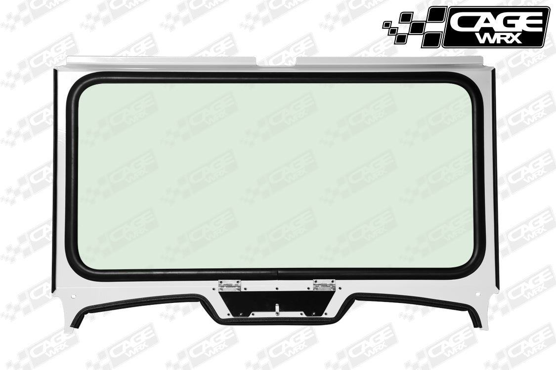 Polaris RZR XP (2019-2023/Turbo S) Glass Windshield | "BAJA SPEC / COMPETITION CAGE"