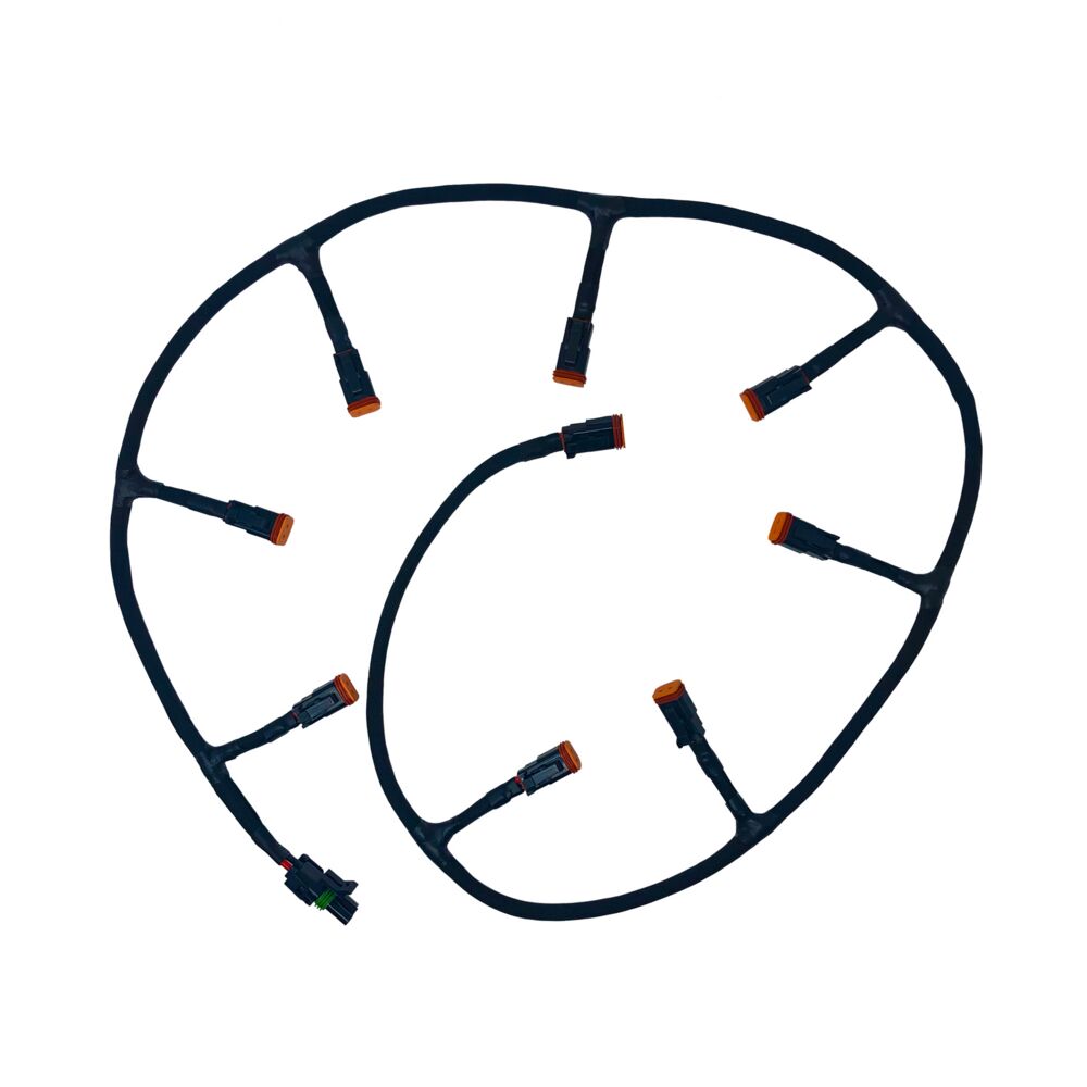 57" Gravity® Pro6 LED - 9-Light - Plug-N-Play Light Bar Harness - # 63225