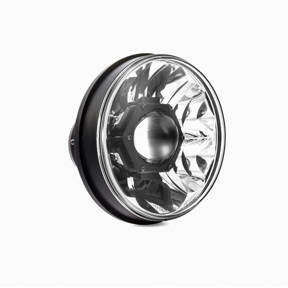 7" Gravity® LED Pro DOT Headlight - Driving Beam - Single - Universal / 07-18 Jeep JK - # 4234