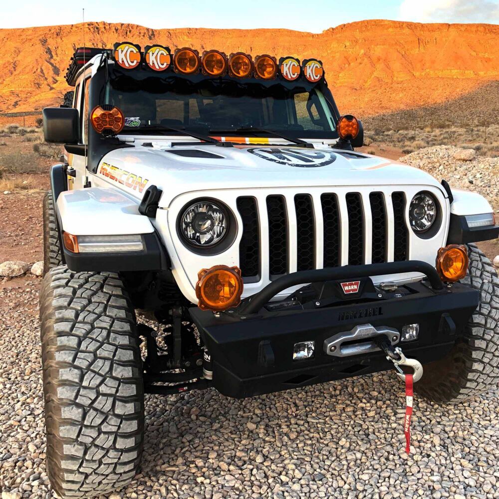 6" SlimLite LED - Light Shield - Amber - # 5104