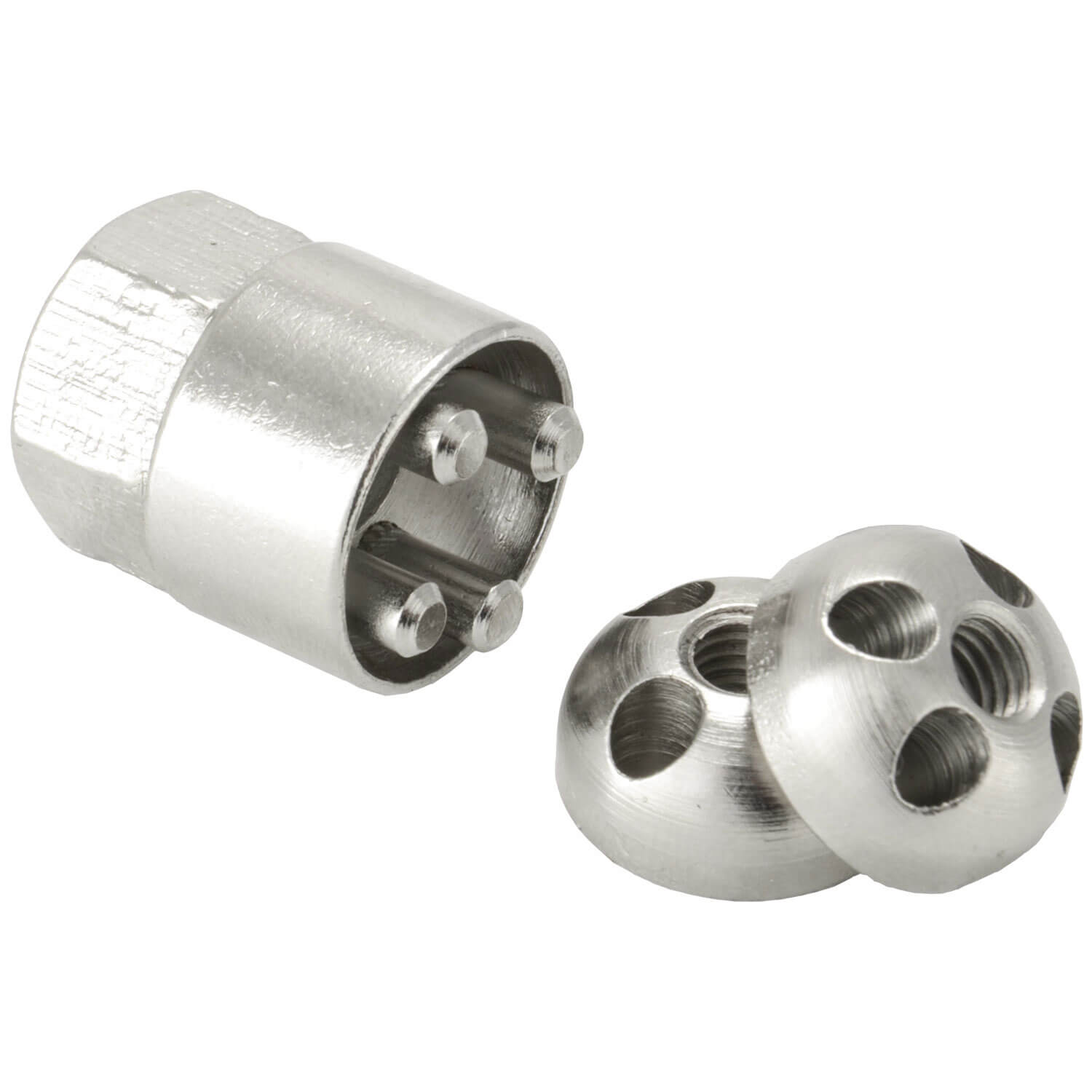 Anti-Theft Locking Nut M6 2PCS 1 Tool