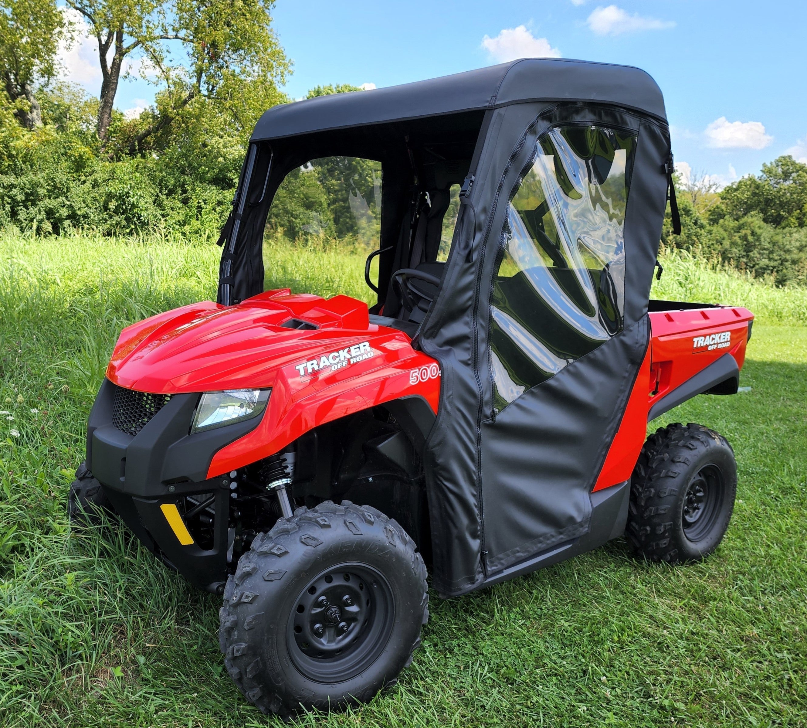 Tracker Off Road 500S - Full Cab Enclosure for Hard Windshield