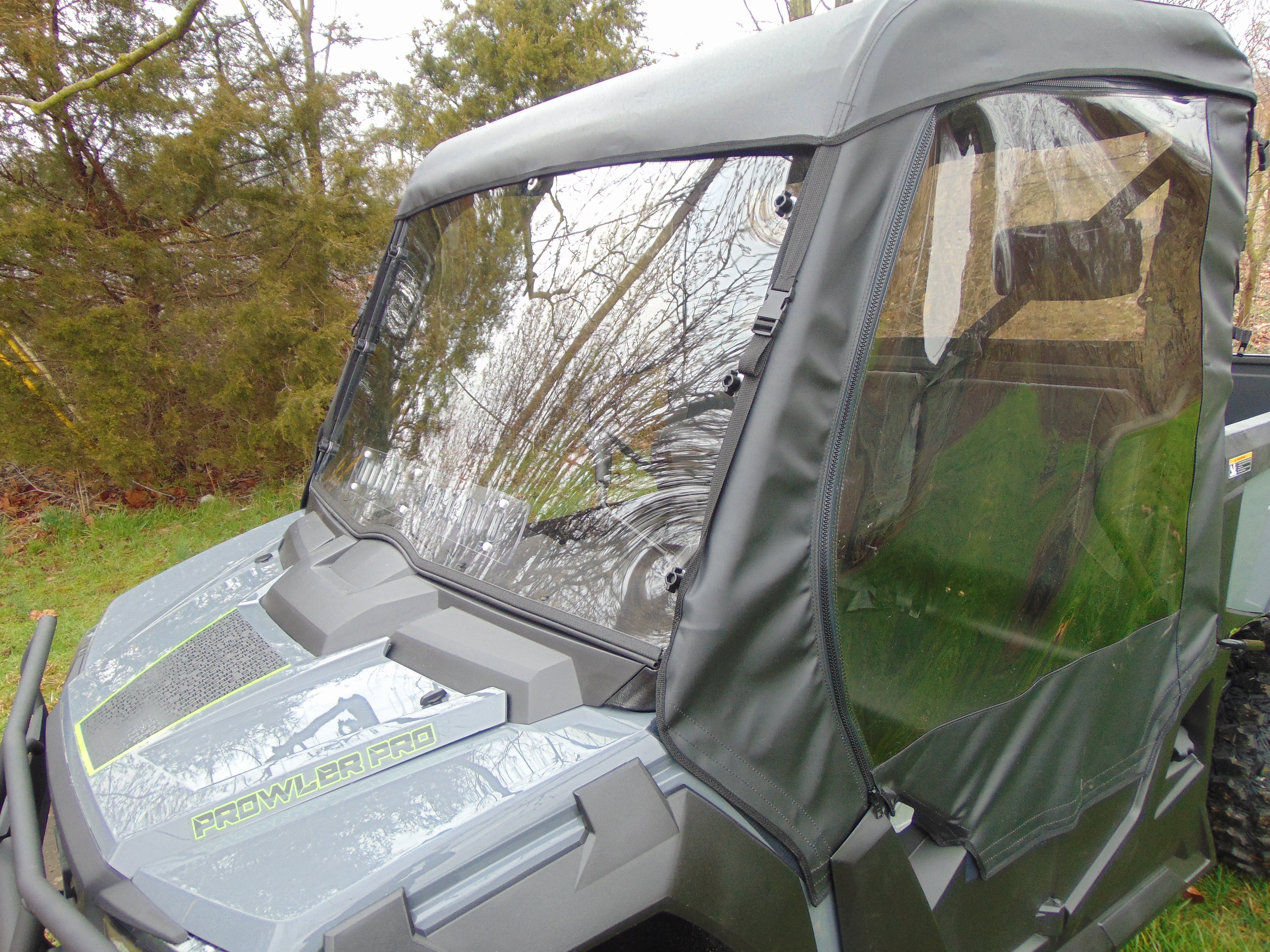 Tracker Off Road 800SX - Full Cab Enclosure for Hard Windshield