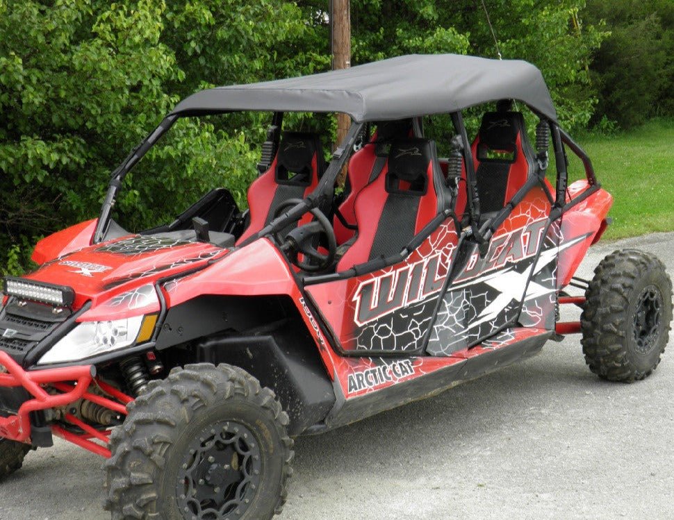 Arctic Cat Wildcat 4-Seater - Soft Top for Hard Windshield
