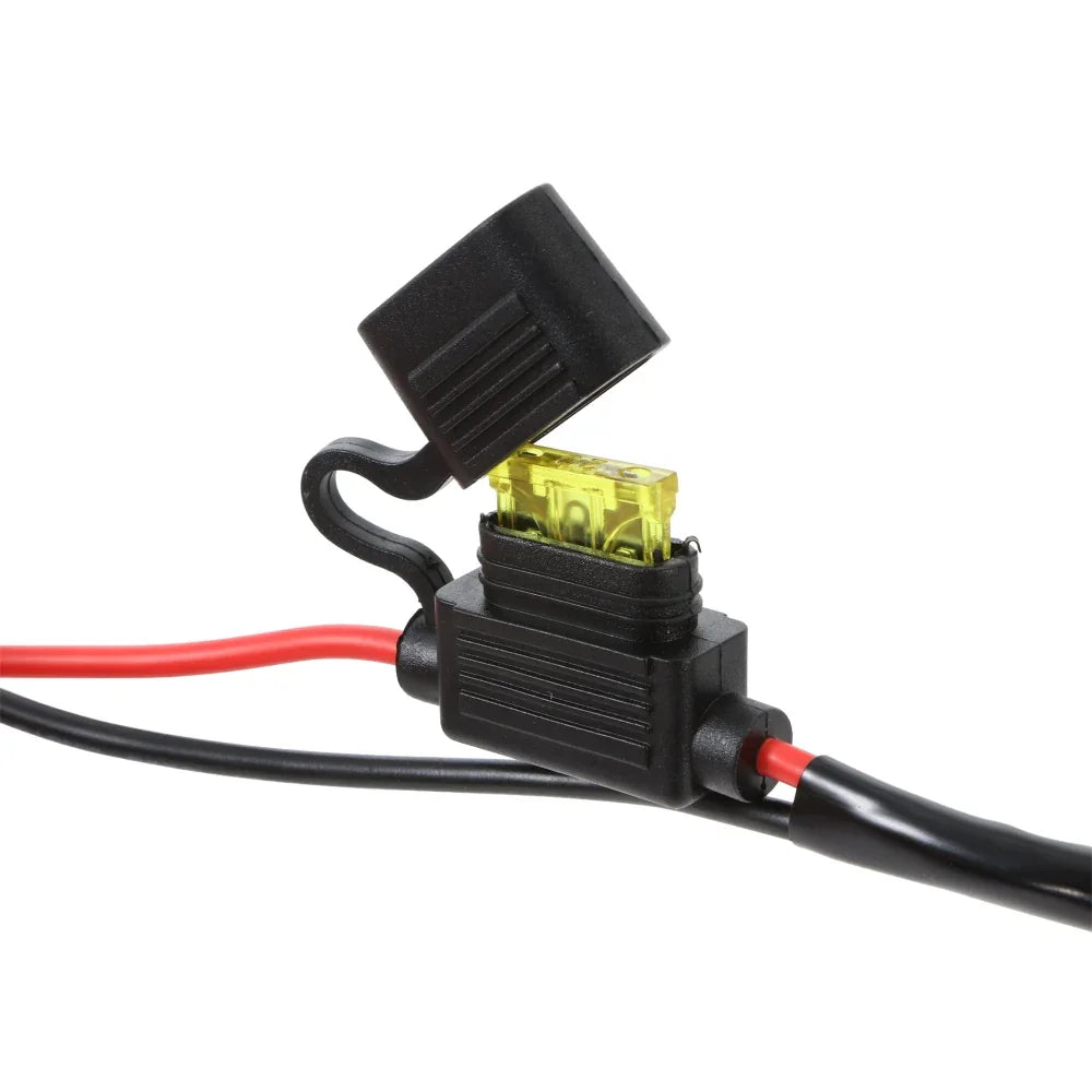 2.5M 16AWG Wiring Harness Customized for AUXBEAM Pod Lights with Single DRL