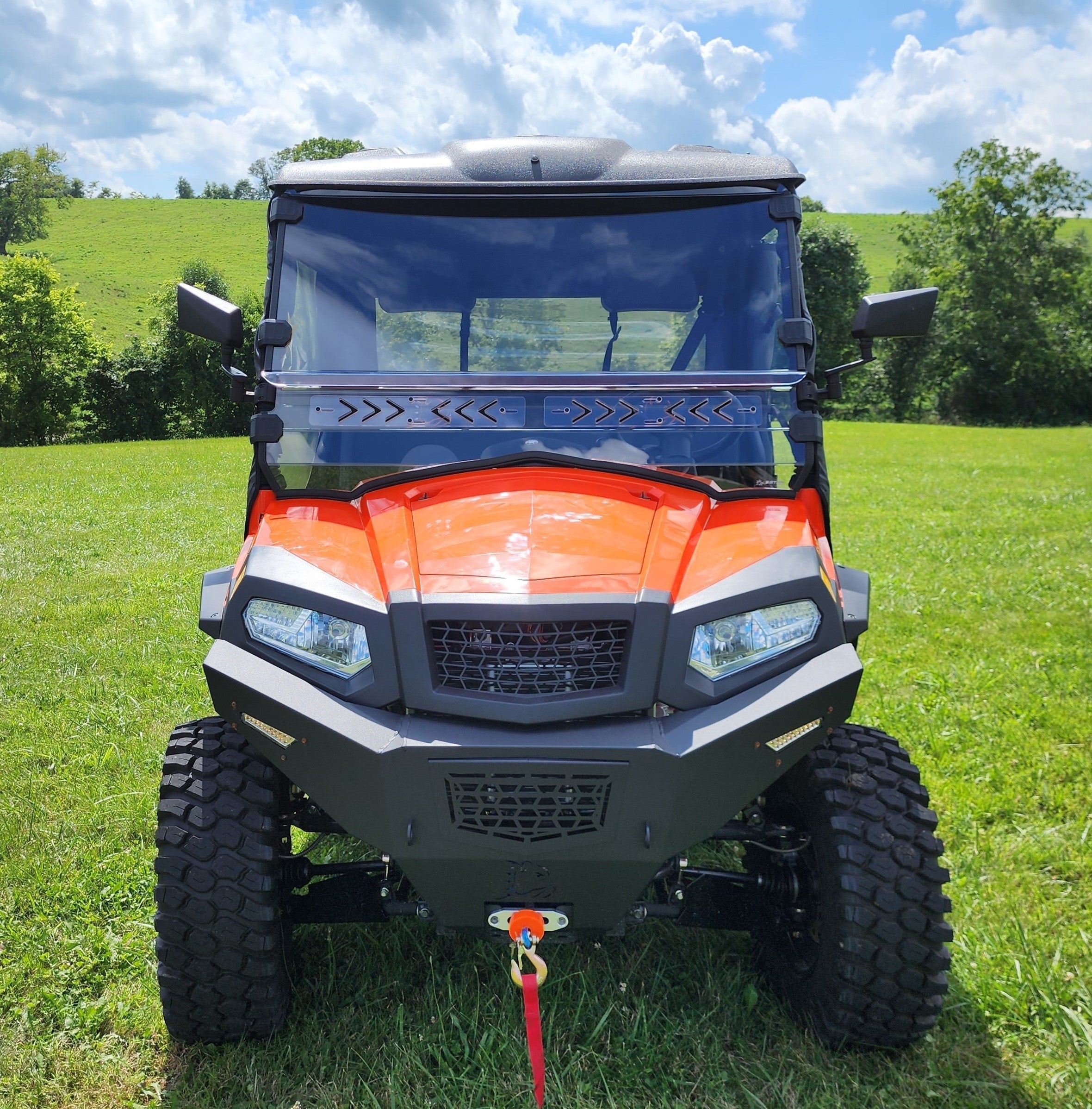 Bad Boy Bandit 550/750 - 2 Pc Scratch-Resistant Windshield