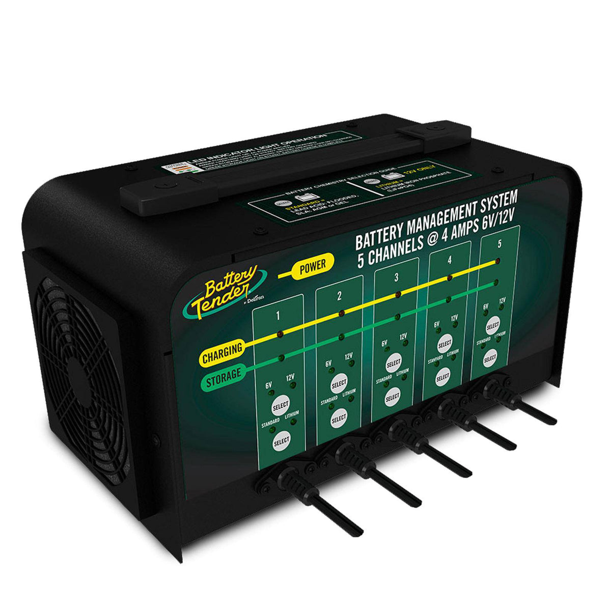Power Tender® 5-Bank 4 Amp 12V/6V Battery Charger and Maintainer