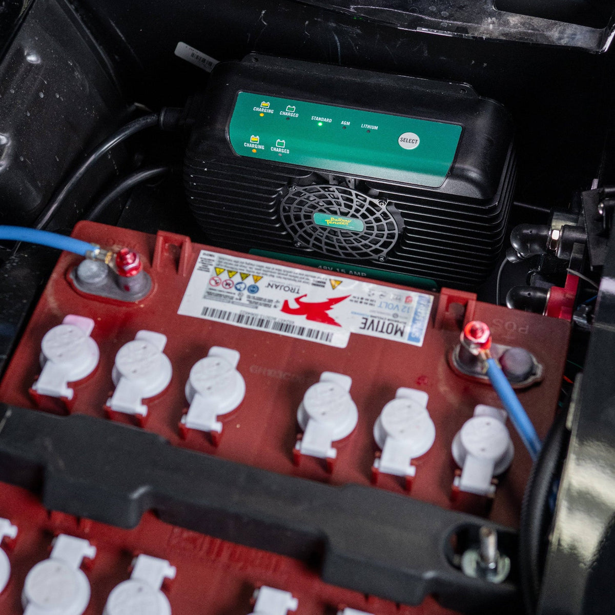 PowerPlus 36V 18 Amp Battery Charger and Maintainer