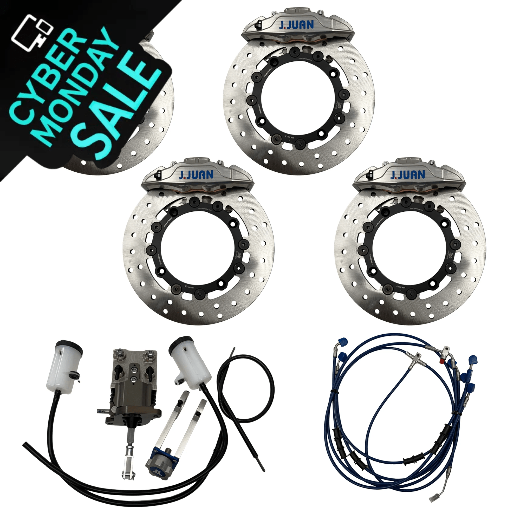 Bybre/ J.Juan Yamaha YXZ1000 Full Racing Brake Kit