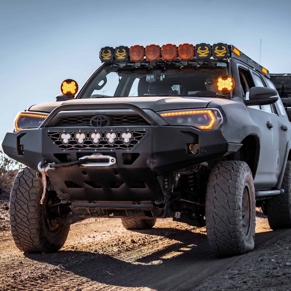 Bracket Set - Pillar / Ditch Mount - Pair - for 10-24 Toyota 4Runner - # 73500