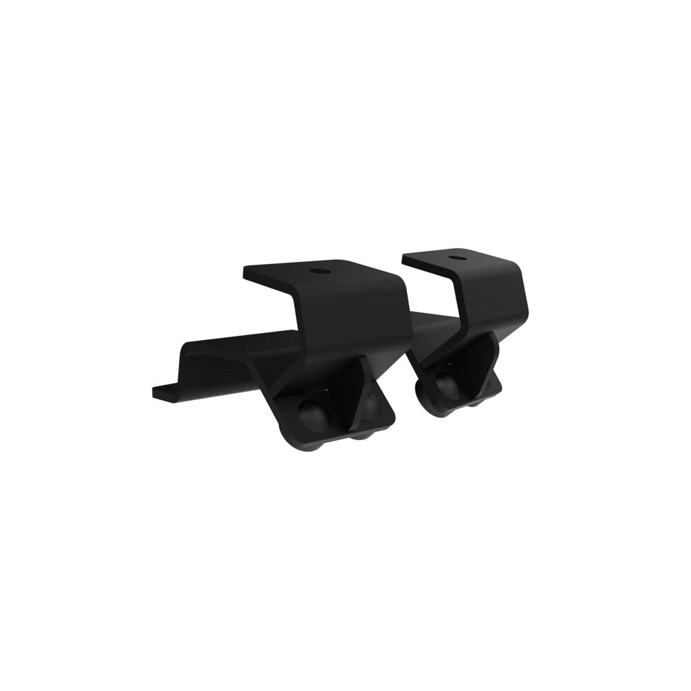 Grill Mount Light Brackets for Two Lights - GEN5 2019+ RAM 1500 Rebel/1500 TRX - # 7346