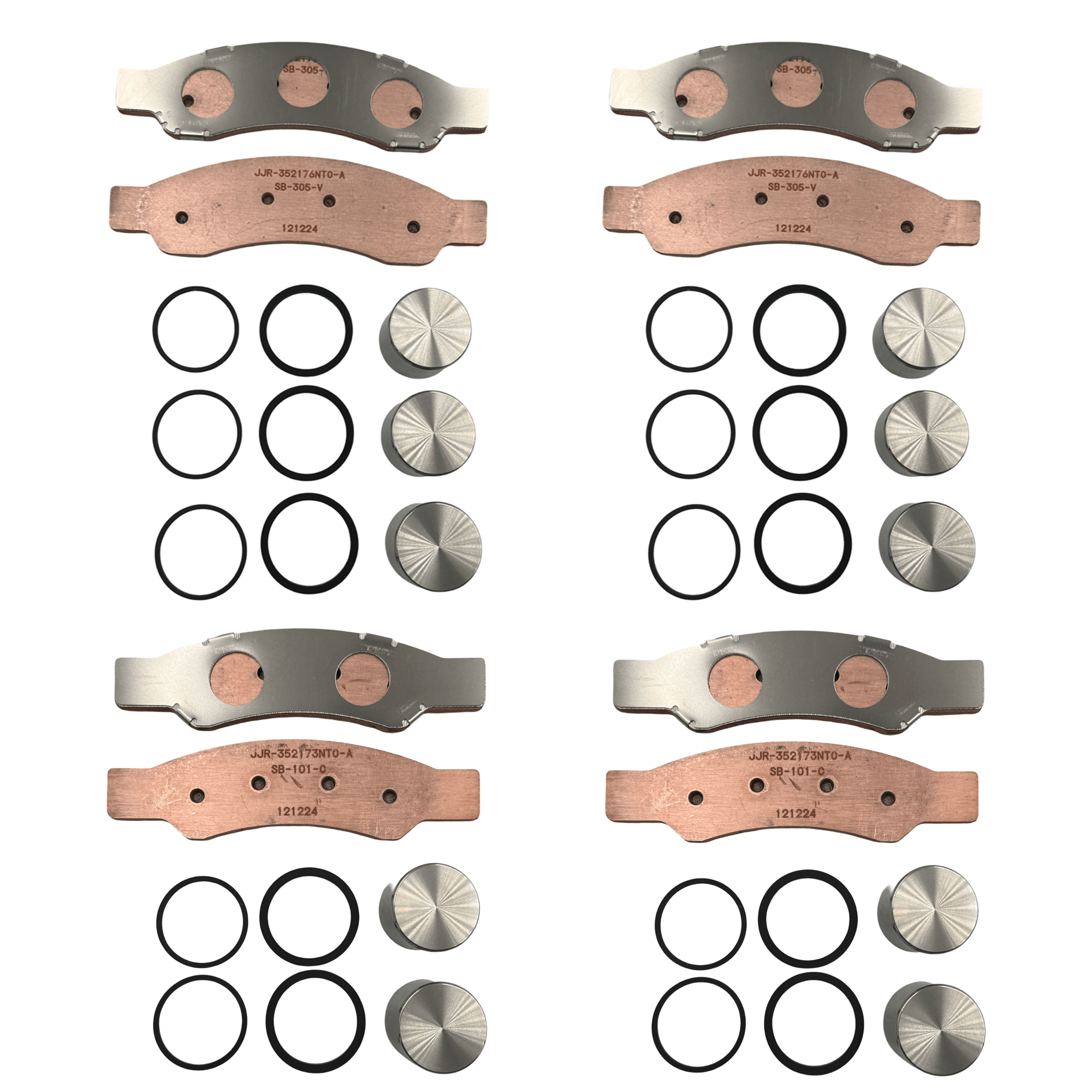 Can-Am Maverick R Brake Caliper Upgrade Kit - J.Juan / ByBre