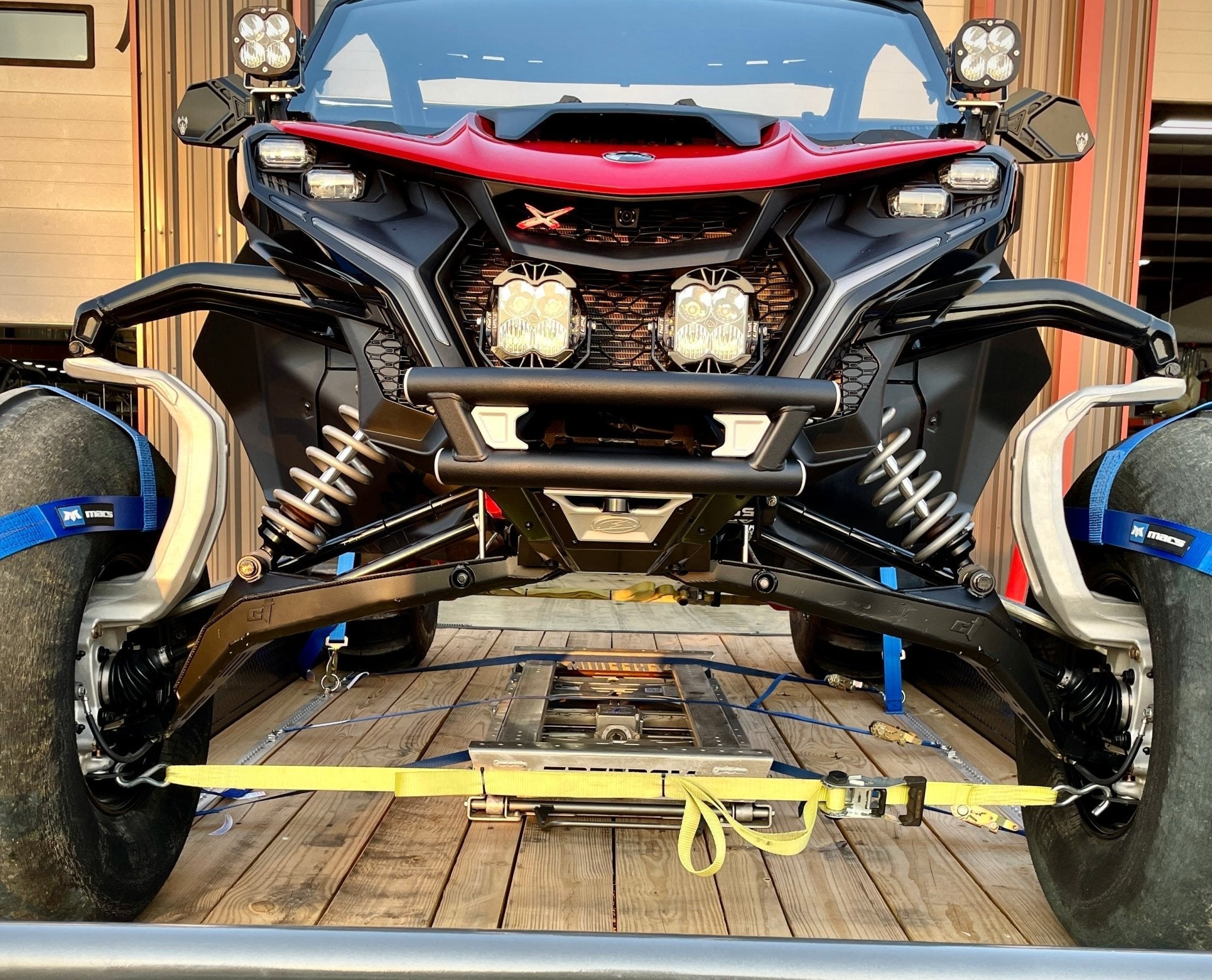 Can-Am Maverick R Width Reduction Suspension Tie Down Kit - SHIFT Performance Labs